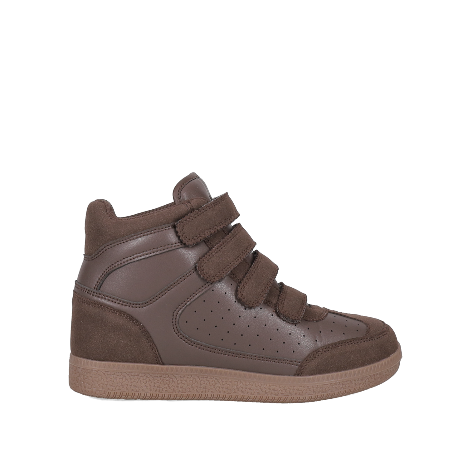 Καφέ sneaker μποτάκι