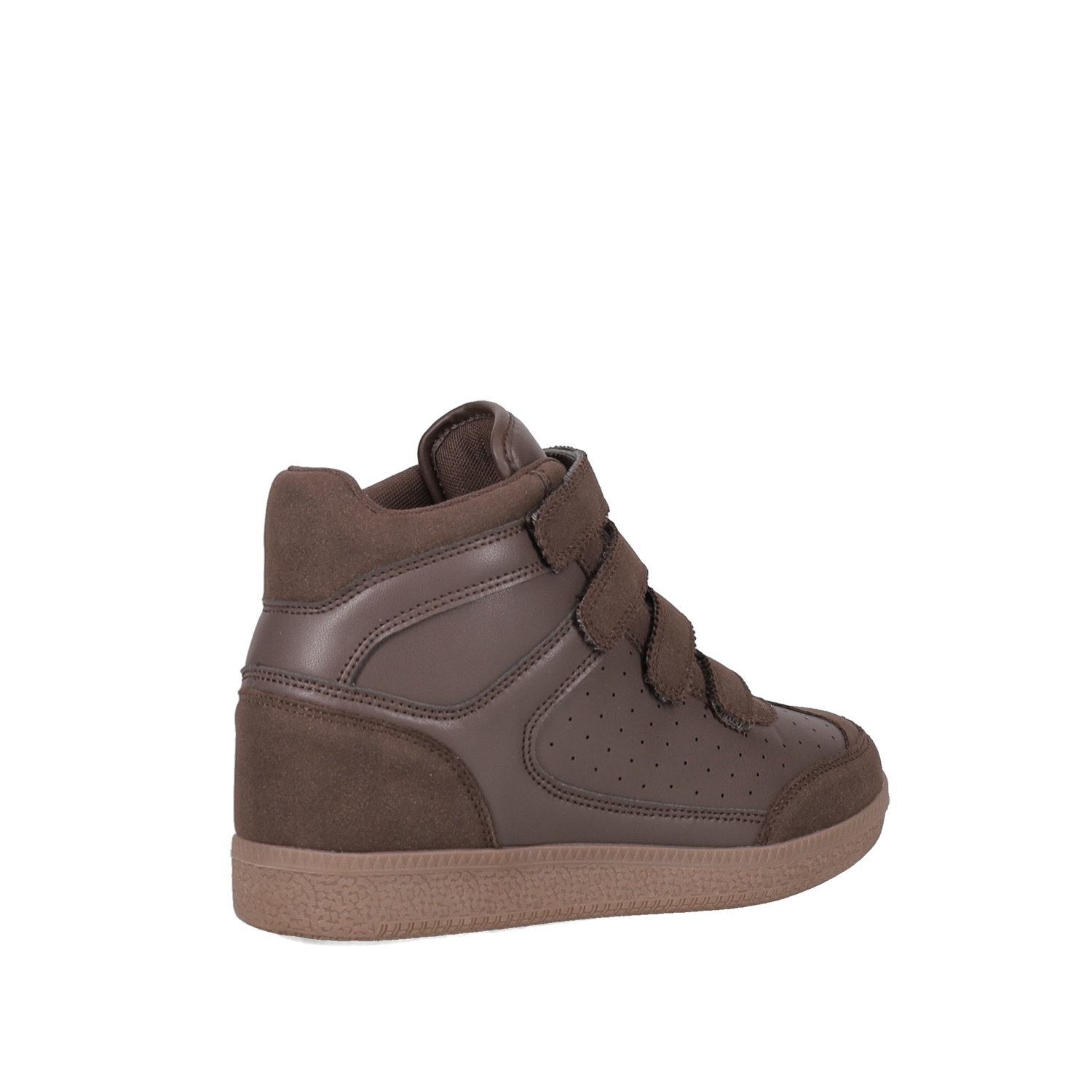 Καφέ sneaker μποτάκι