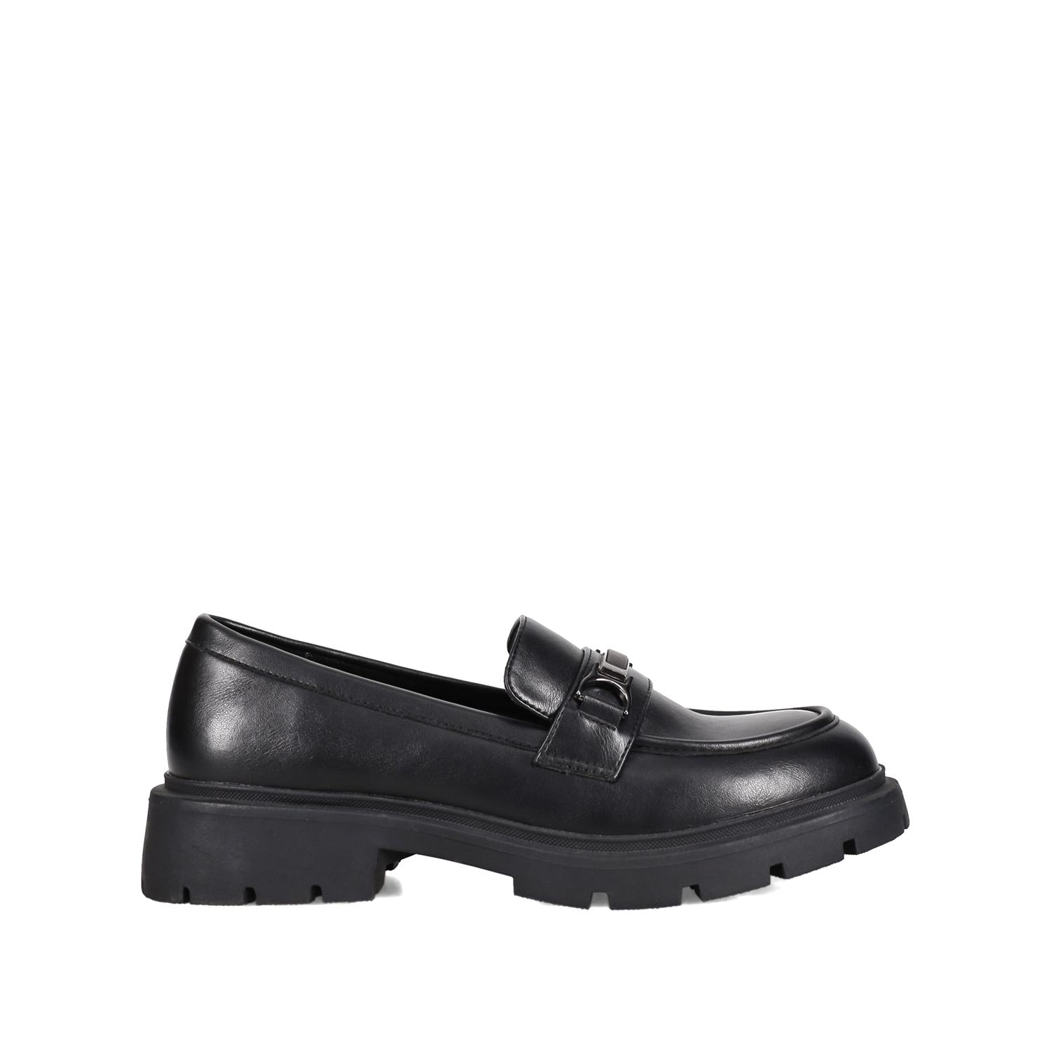 Μαύρο chunky loafer
