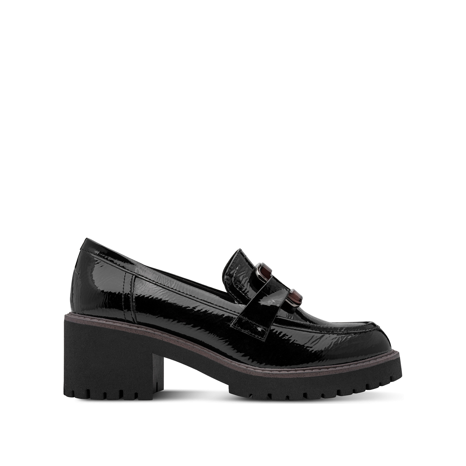 Μαύρο loafer λουστρίνι