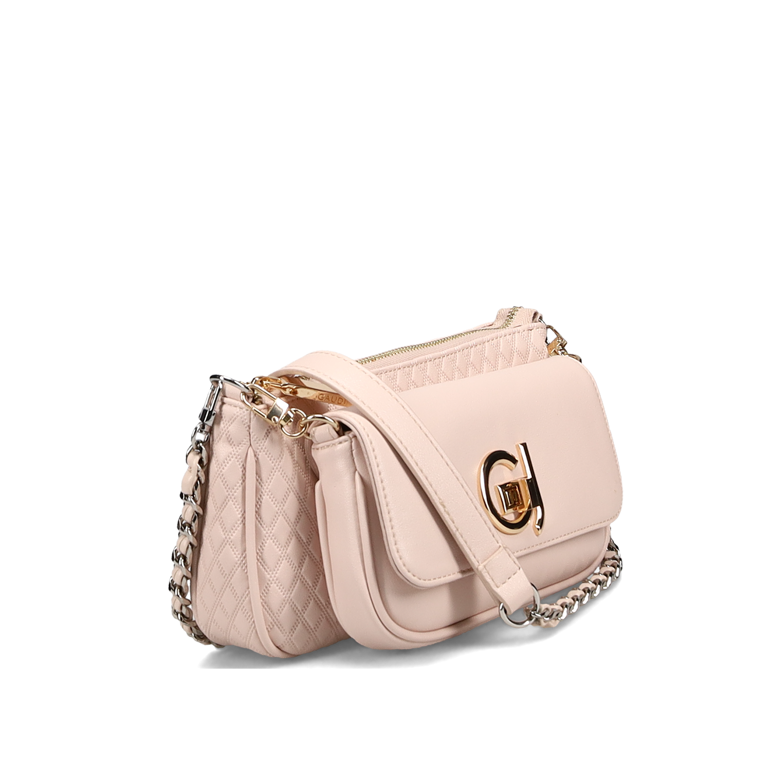 Ροζ τσάντα crossbody LUNA φωτογραφία