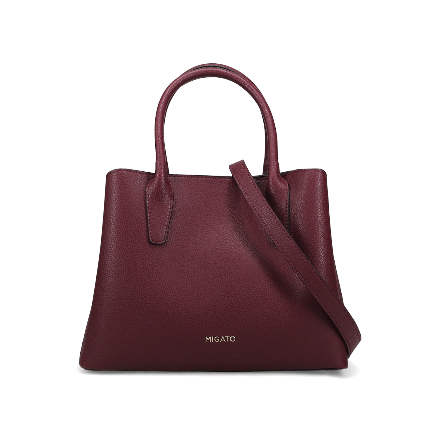 MIGATO - ΣΗΜΑΝΤΙΚΟ: Σε περίπτωση διαφοράς τιμής από το κατάστημα ισχύει παντα και μόνο η τιμή του καταστήματος Μπορντώ τσάντα χειρός