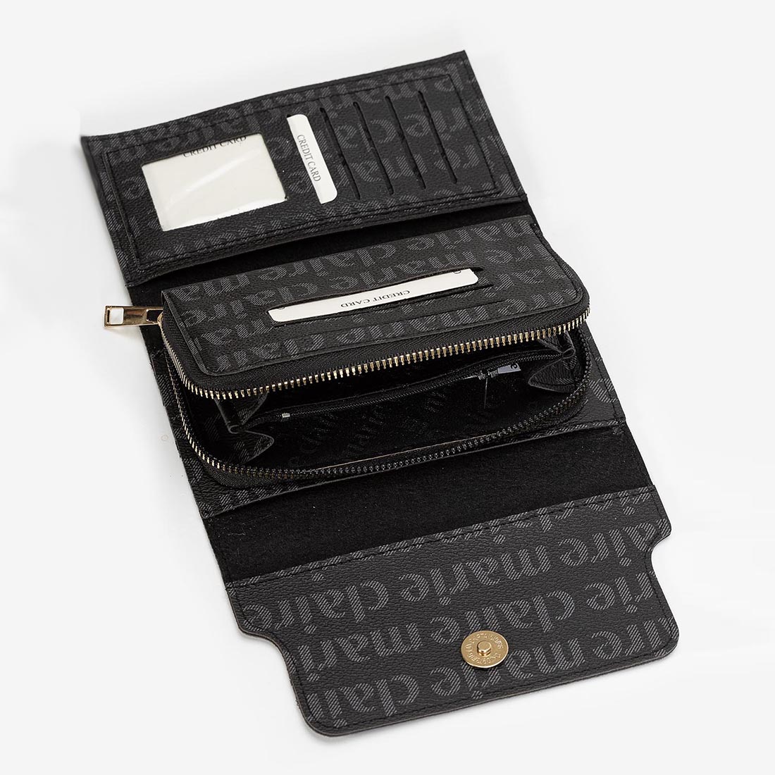 Μαύρο πορτοφόλι φωτογραφία