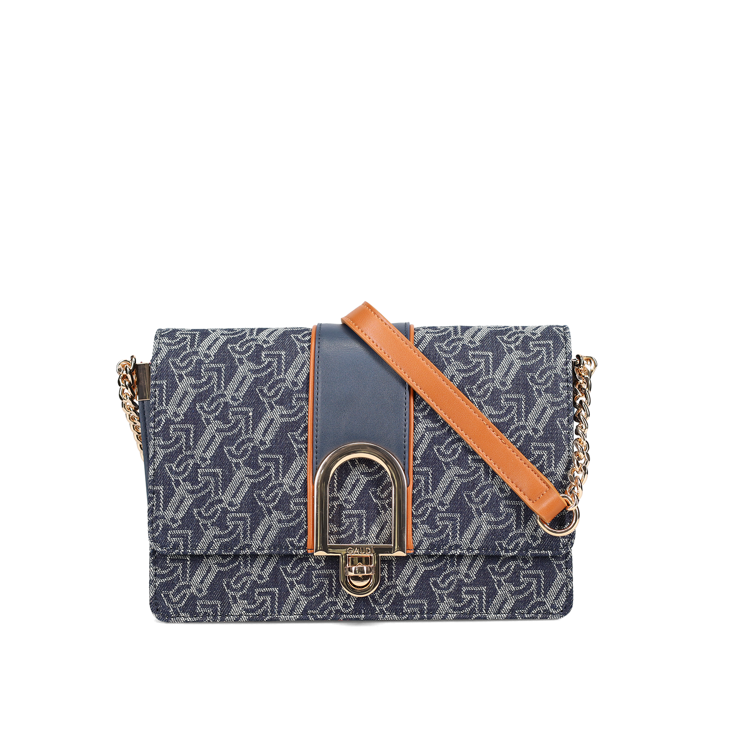 Μπλε τσάντα ώμου