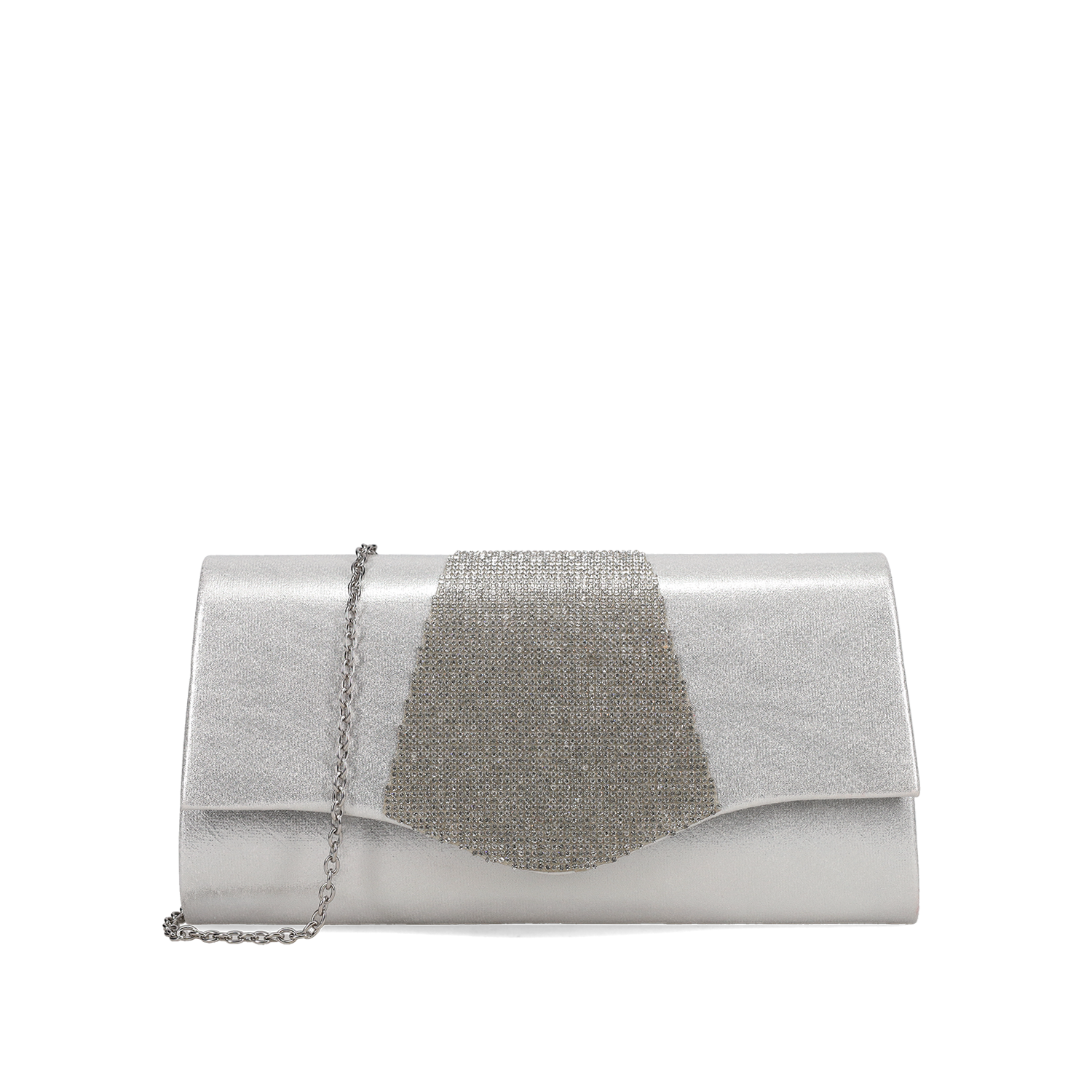 MIGATO - ΣΗΜΑΝΤΙΚΟ: Σε περίπτωση διαφοράς τιμής από το κατάστημα ισχύει παντα και μόνο η τιμή του καταστήματος Ασημί clutch τσαντάκι