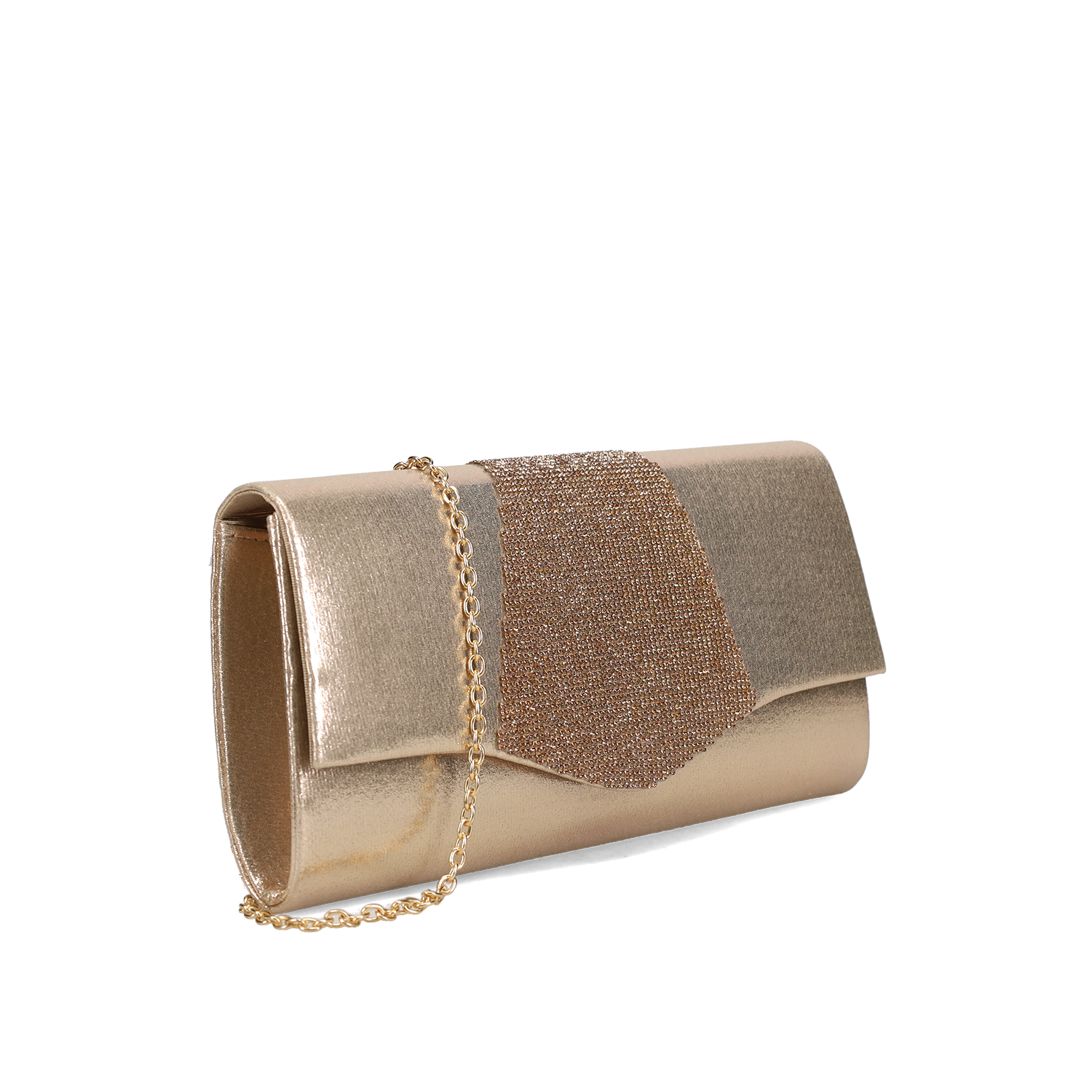 Χρυσό clutch τσαντάκι φωτογραφία
