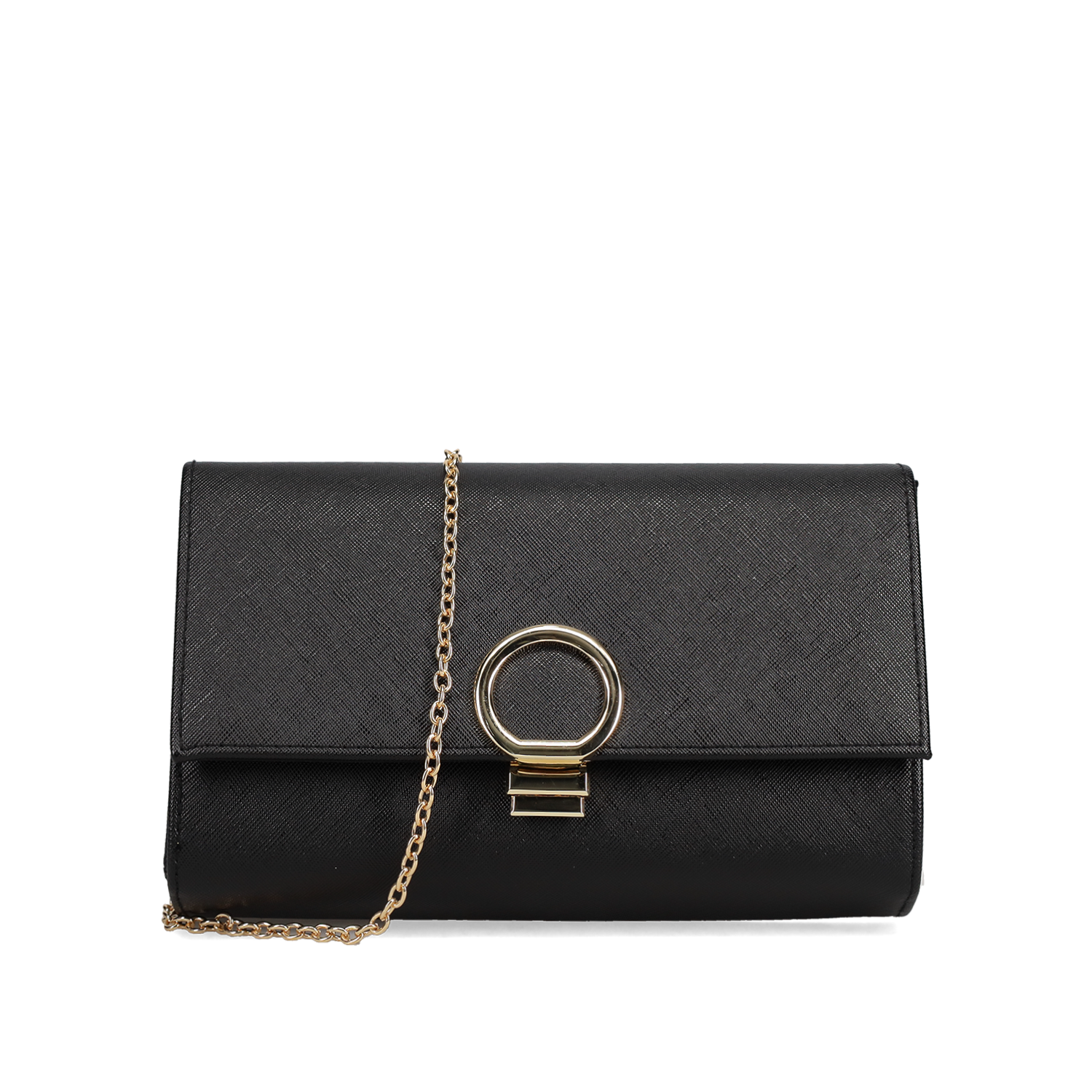 Μαύρο clutch τσαντάκι