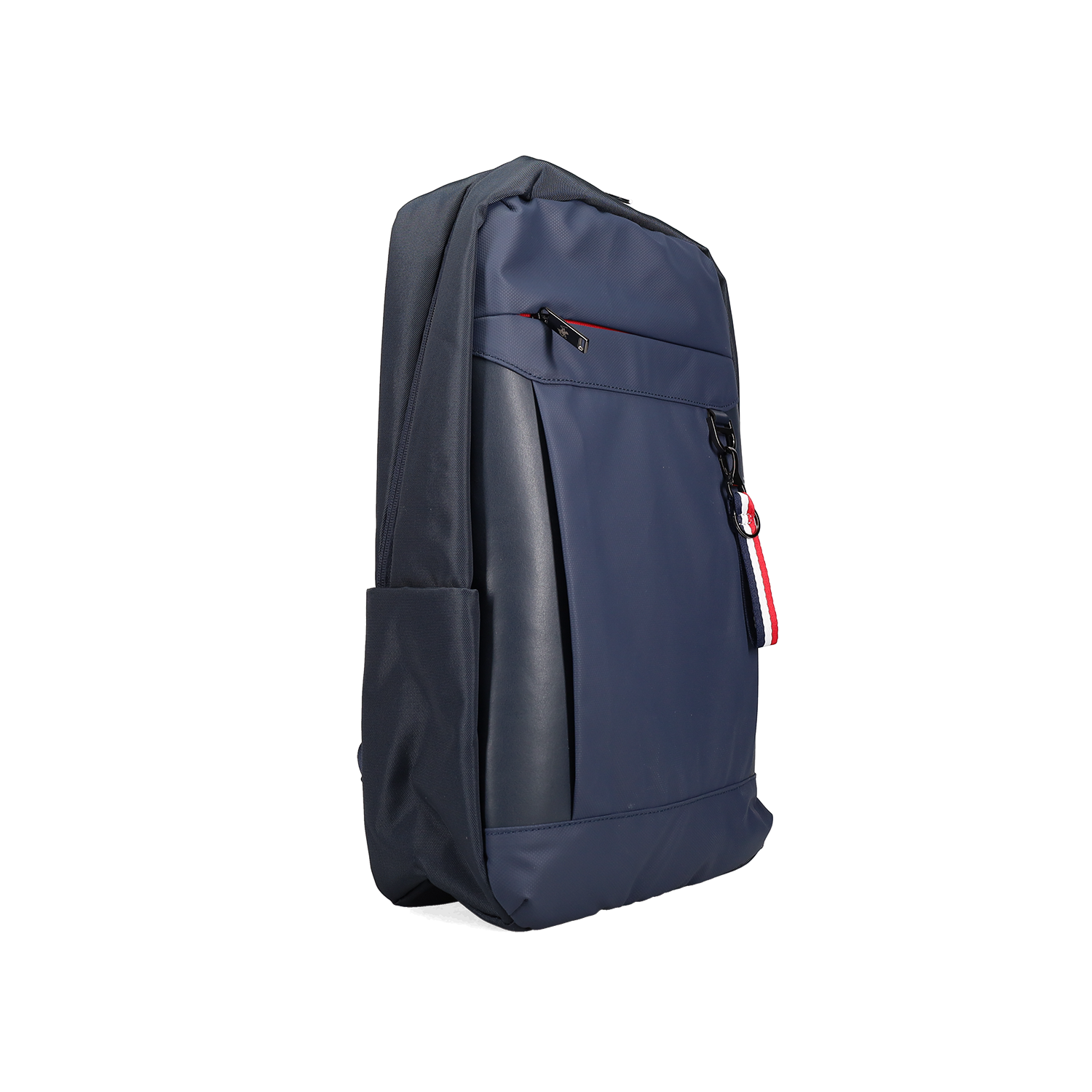 Μπλε ανδρικό backpack φωτογραφία