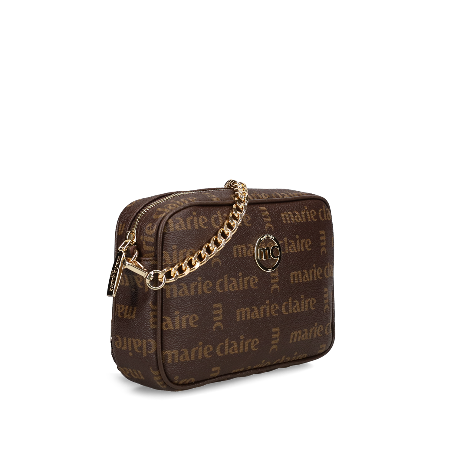 Καφέ τσάντα χιαστί φωτογραφία