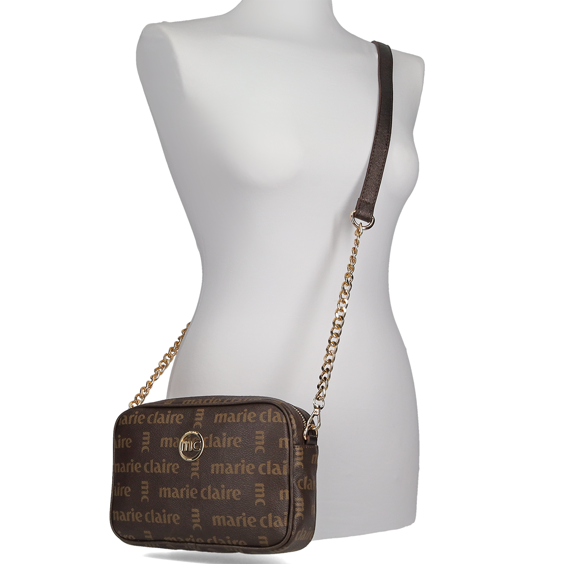 Καφέ τσάντα χιαστί φωτογραφία