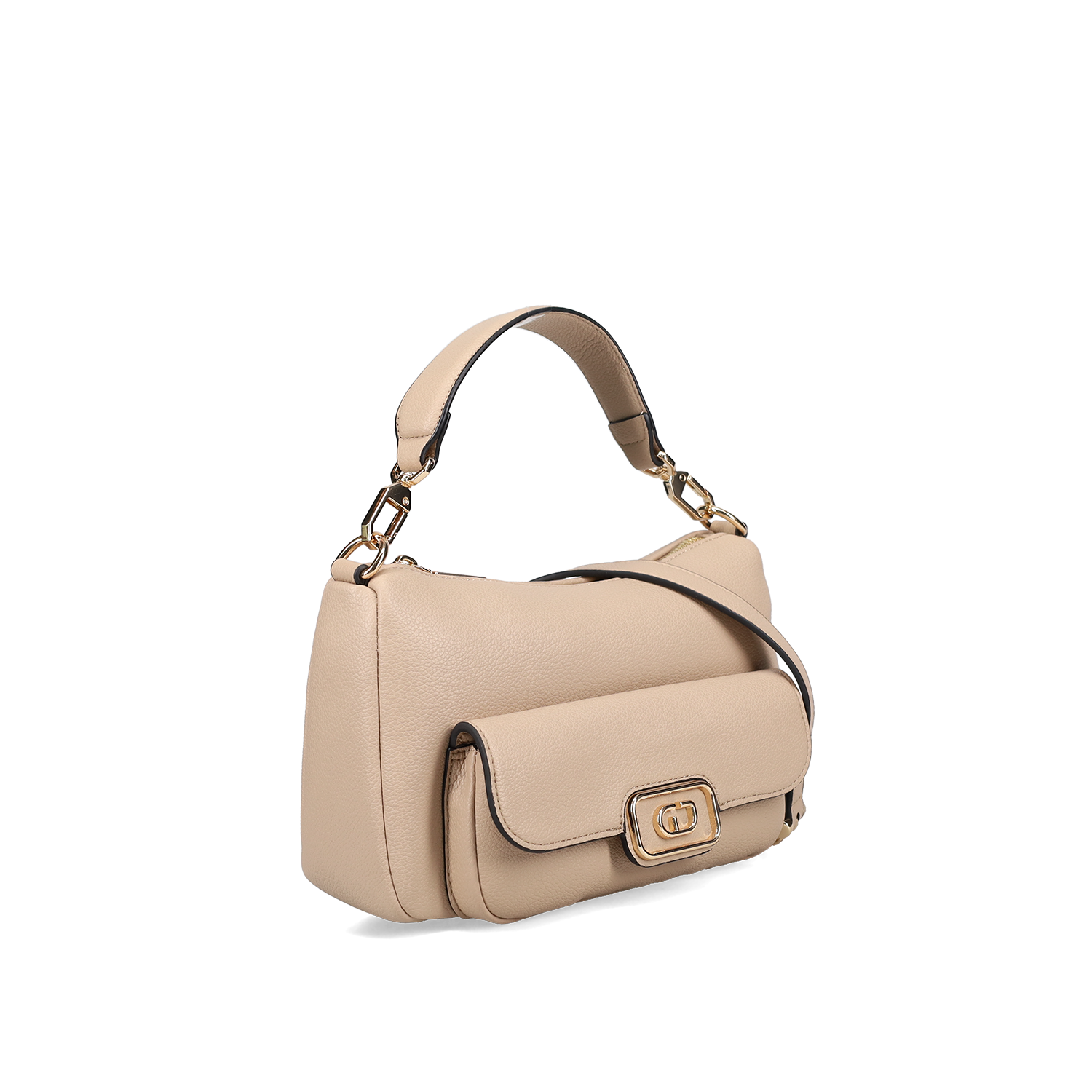 Μπεζ τσάντα ώμου φωτογραφία