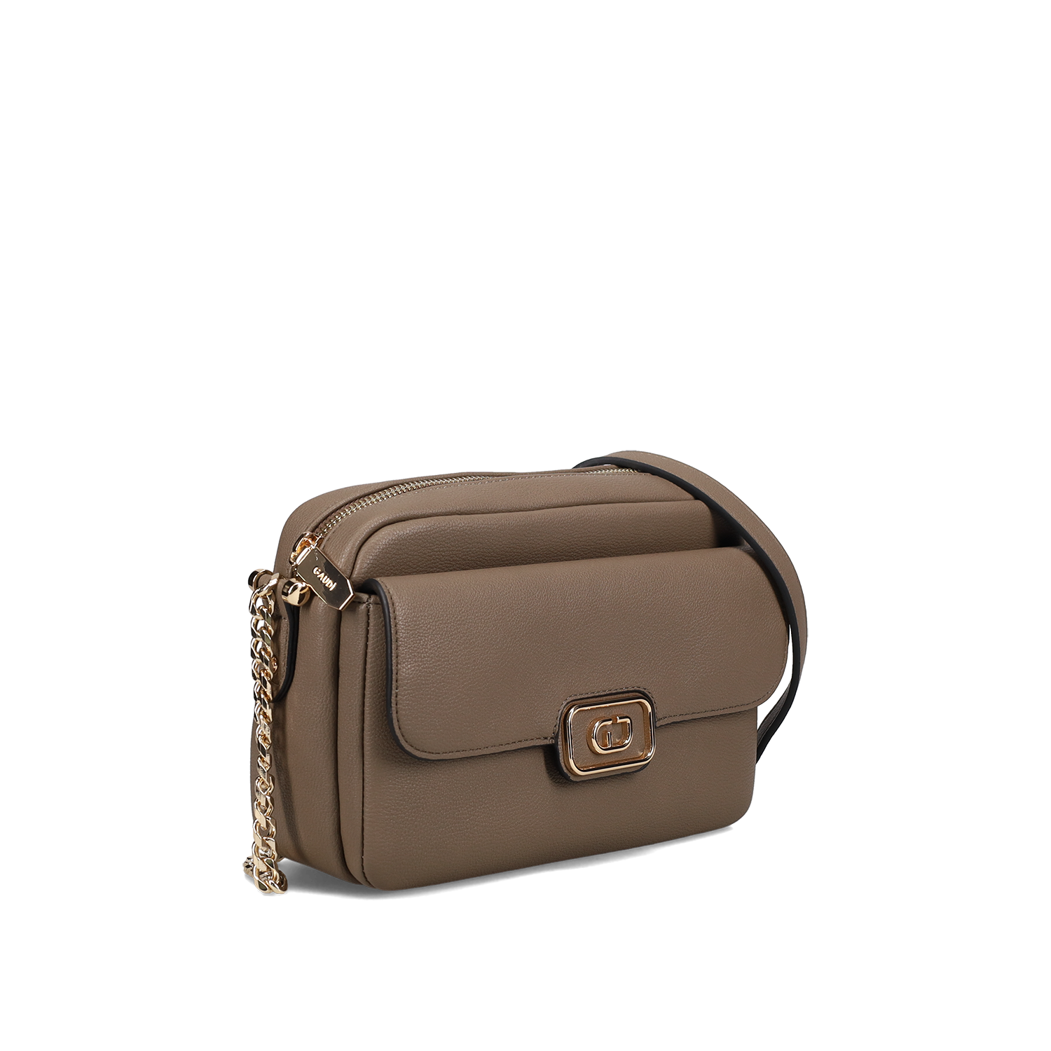 Taupe τσάντα ώμου φωτογραφία