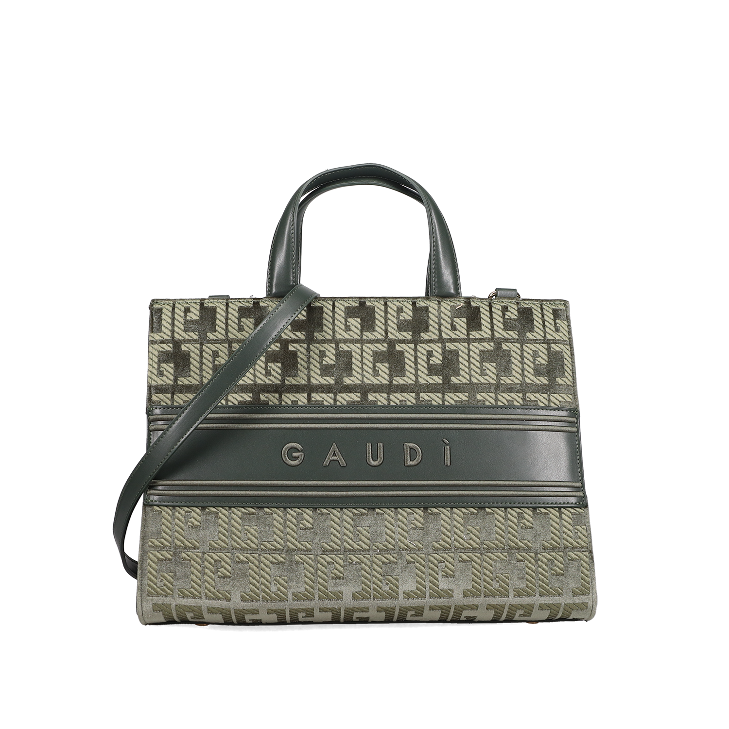 Χακί τσάντα χειρός