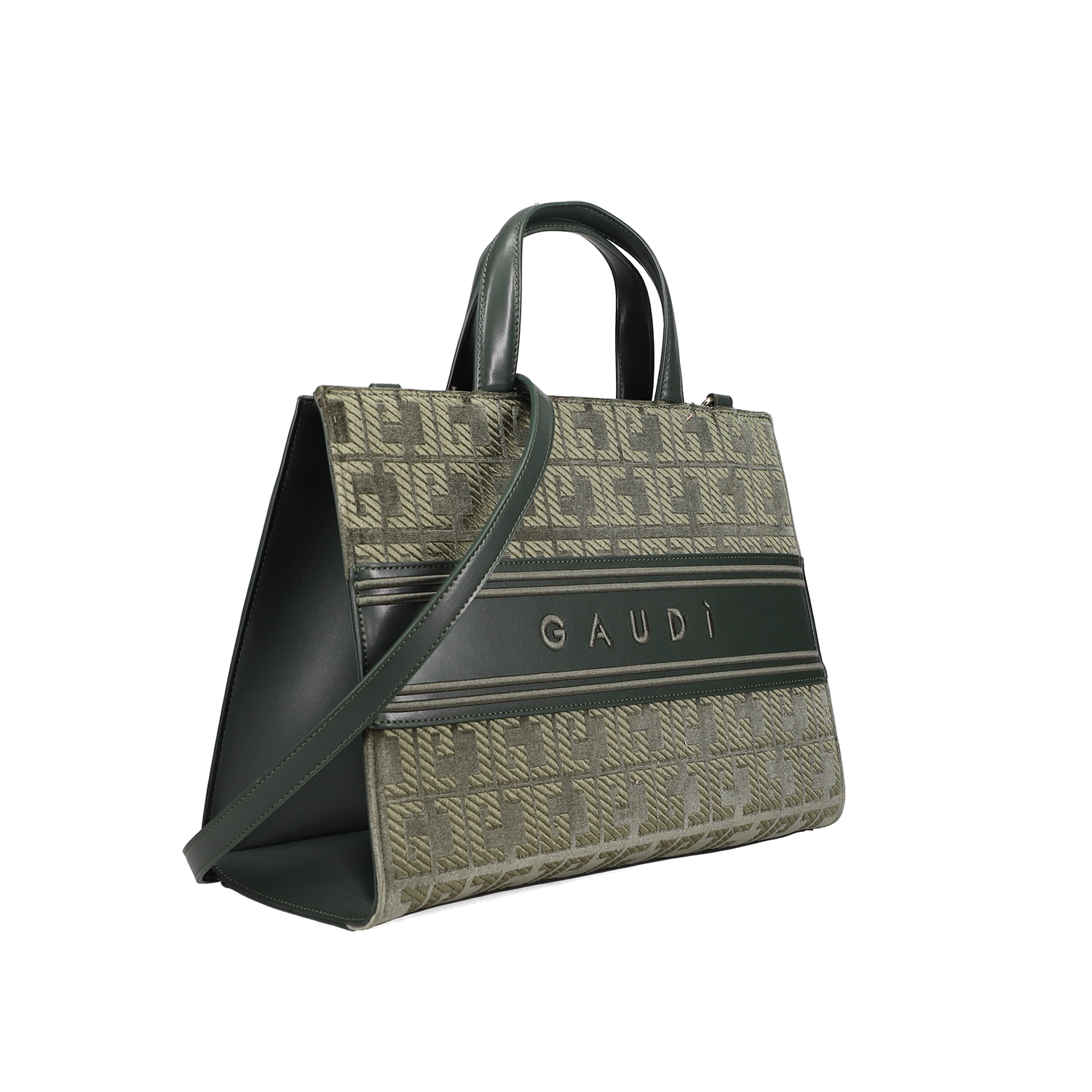 Χακί τσάντα χειρός φωτογραφία