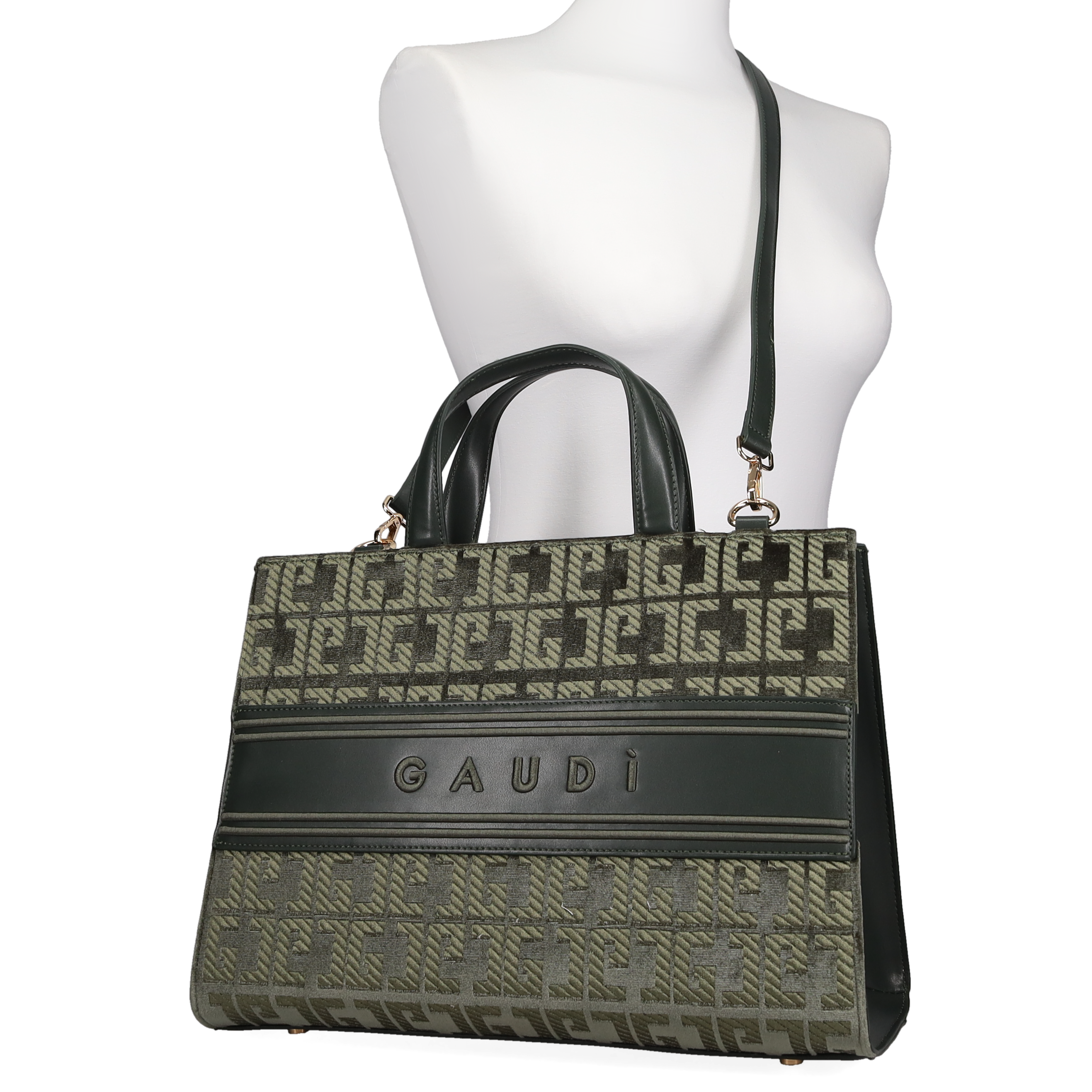 Χακί τσάντα χειρός φωτογραφία