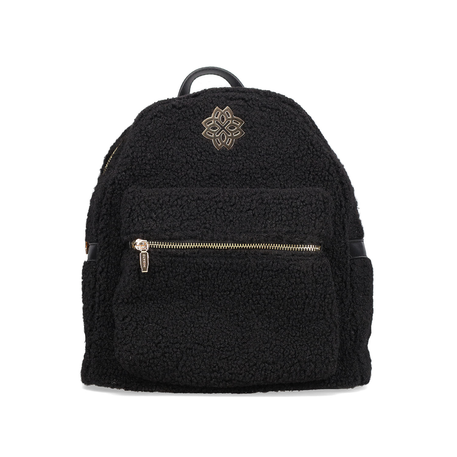 MIGATO Μαύρο μπουκλέ backpack