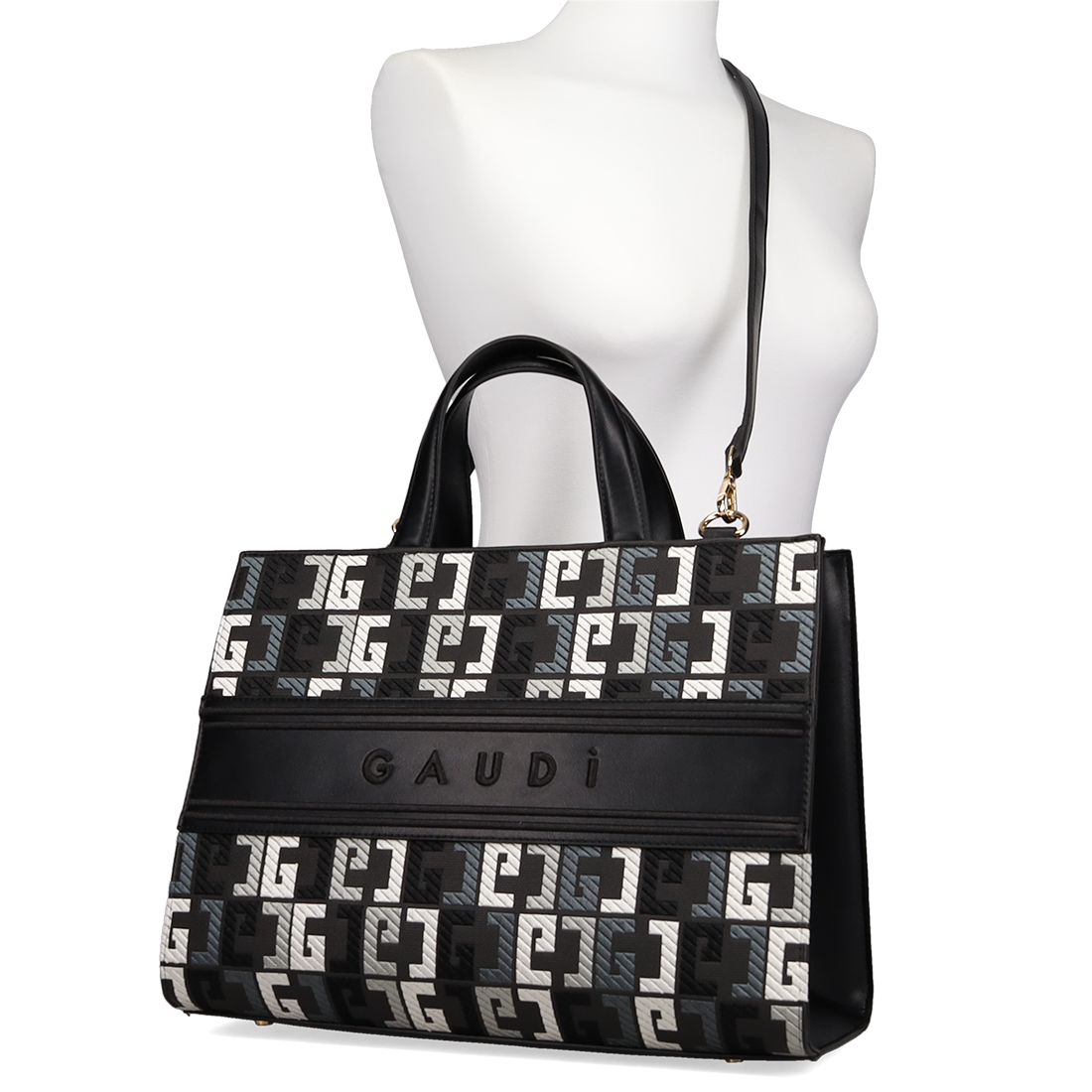 Μαύρη τσάντα χειρός φωτογραφία