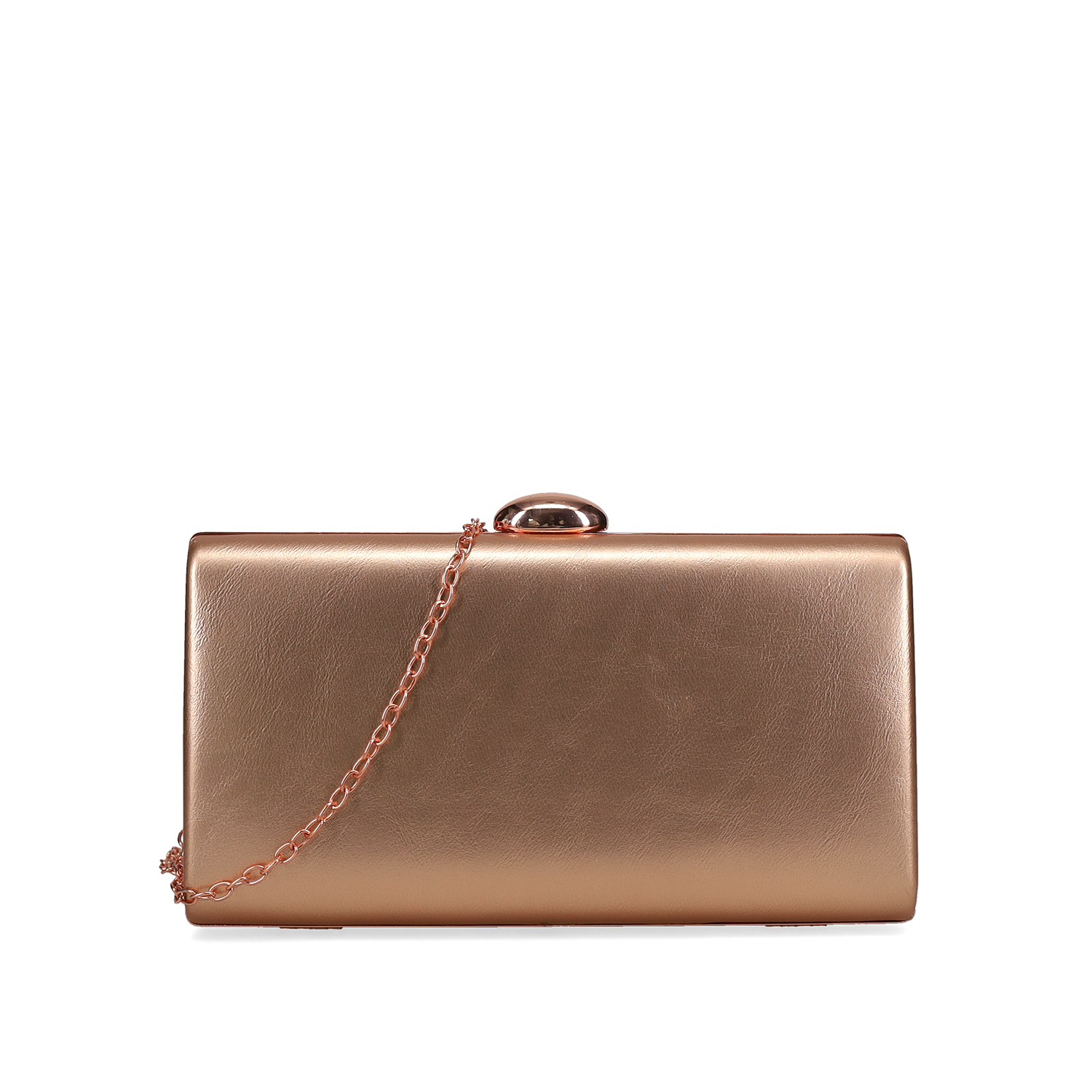 MIGATO Ροζ χρυσό clutch τσαντάκι
