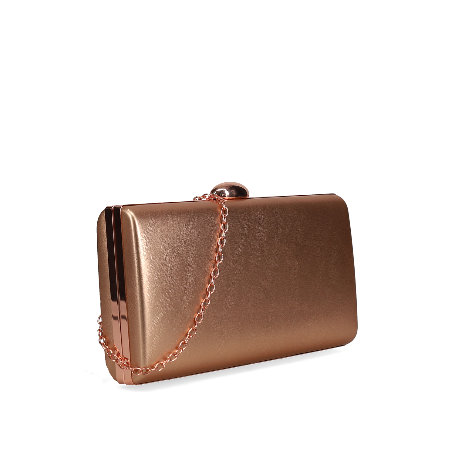 Ροζ χρυσό clutch τσαντάκι φωτογραφία