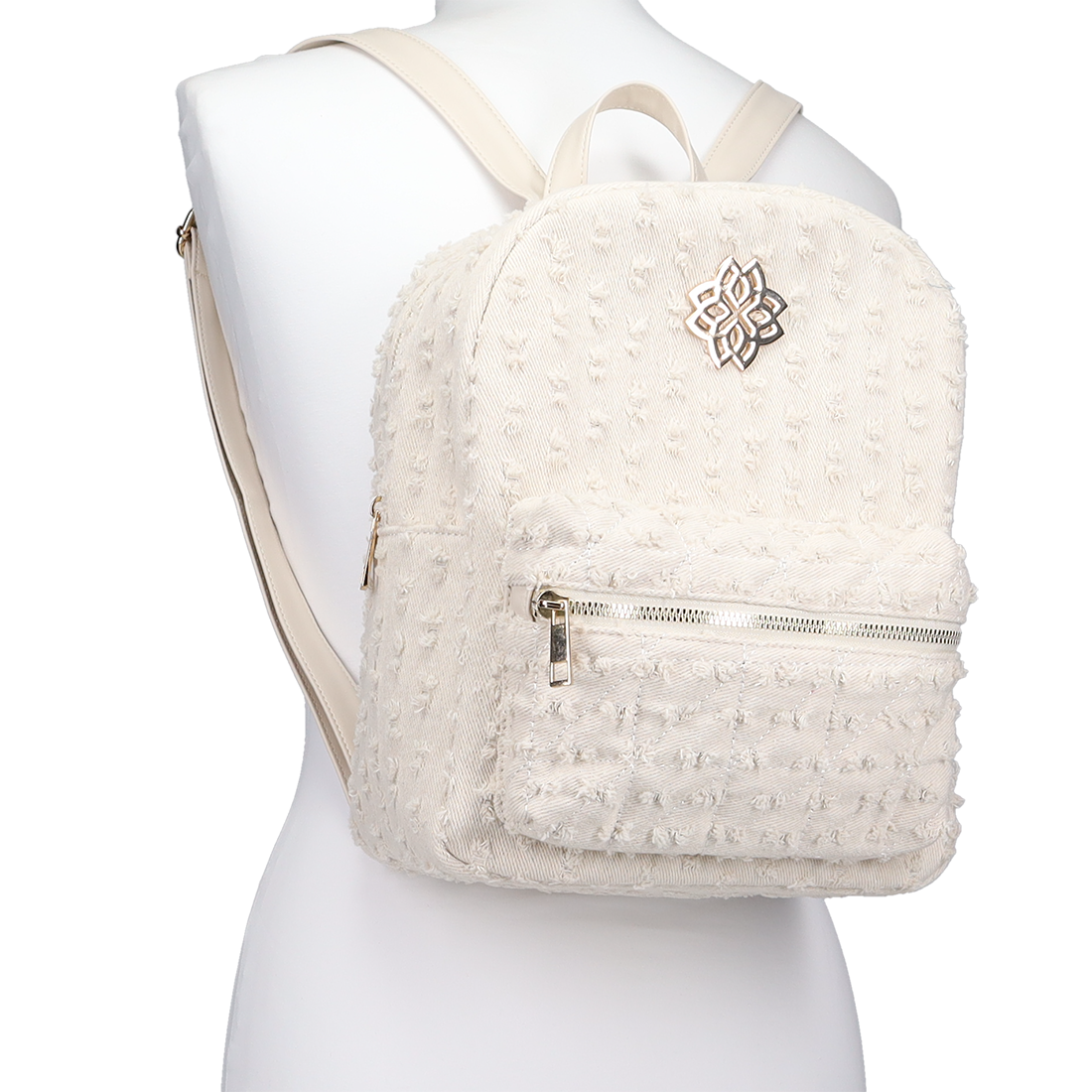 Εκρού τσάντα πλάτης φωτογραφία