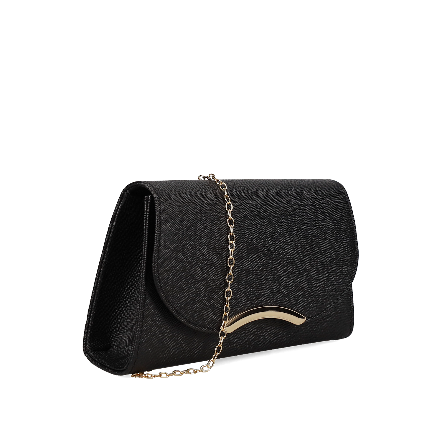 Μαύρο clutch τσαντάκι φωτογραφία