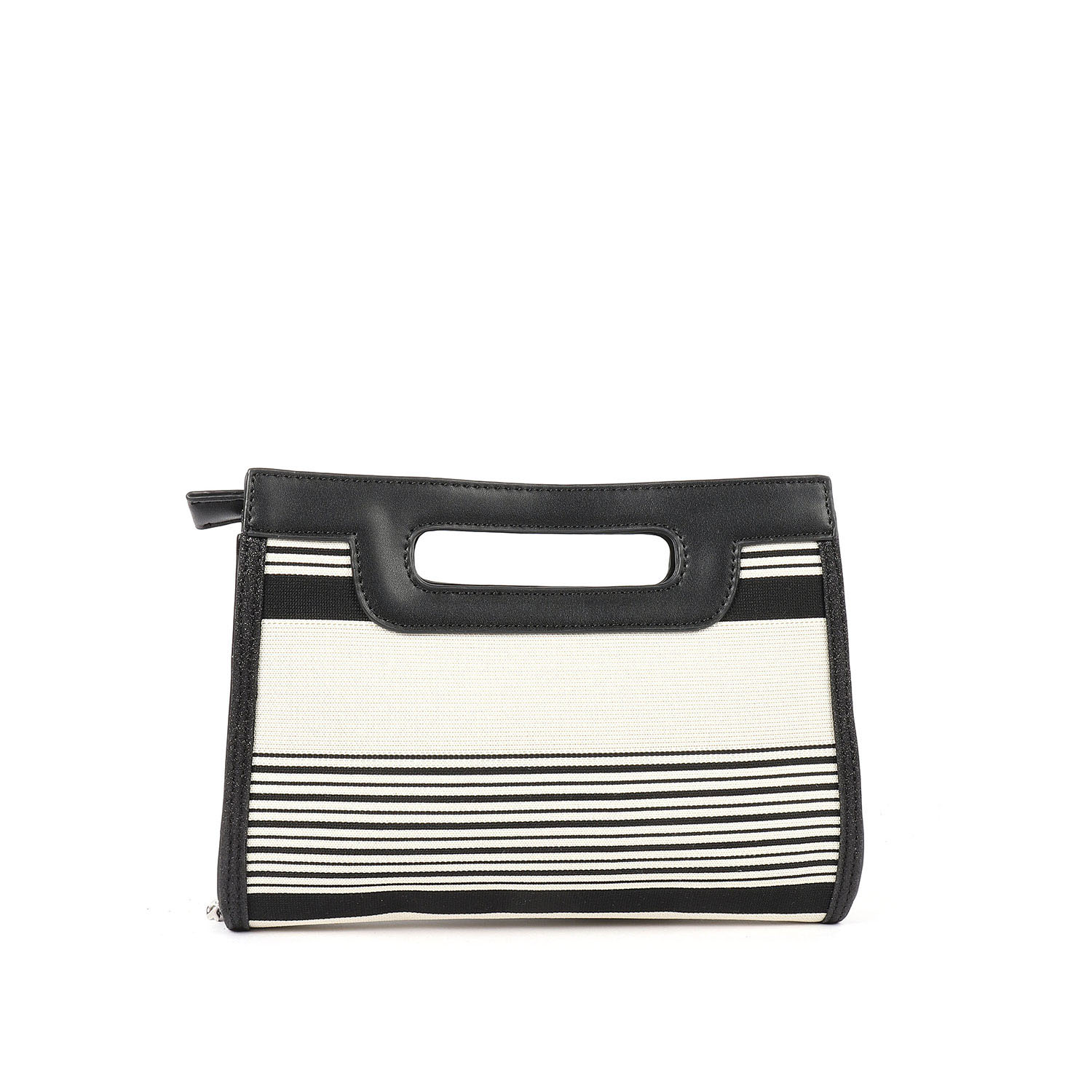 Ασπρόμαυρη τσάντα χειρός φωτογραφία