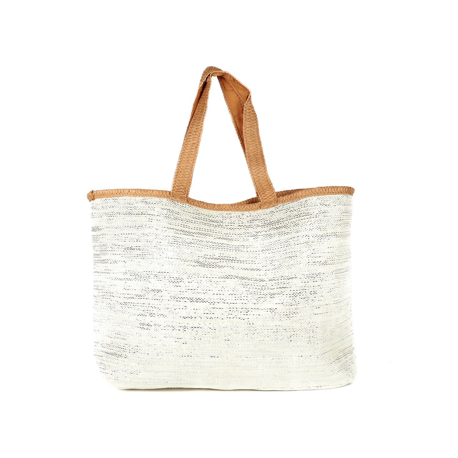 Λευκή ψάθινη τσάντα ώμου φωτογραφία