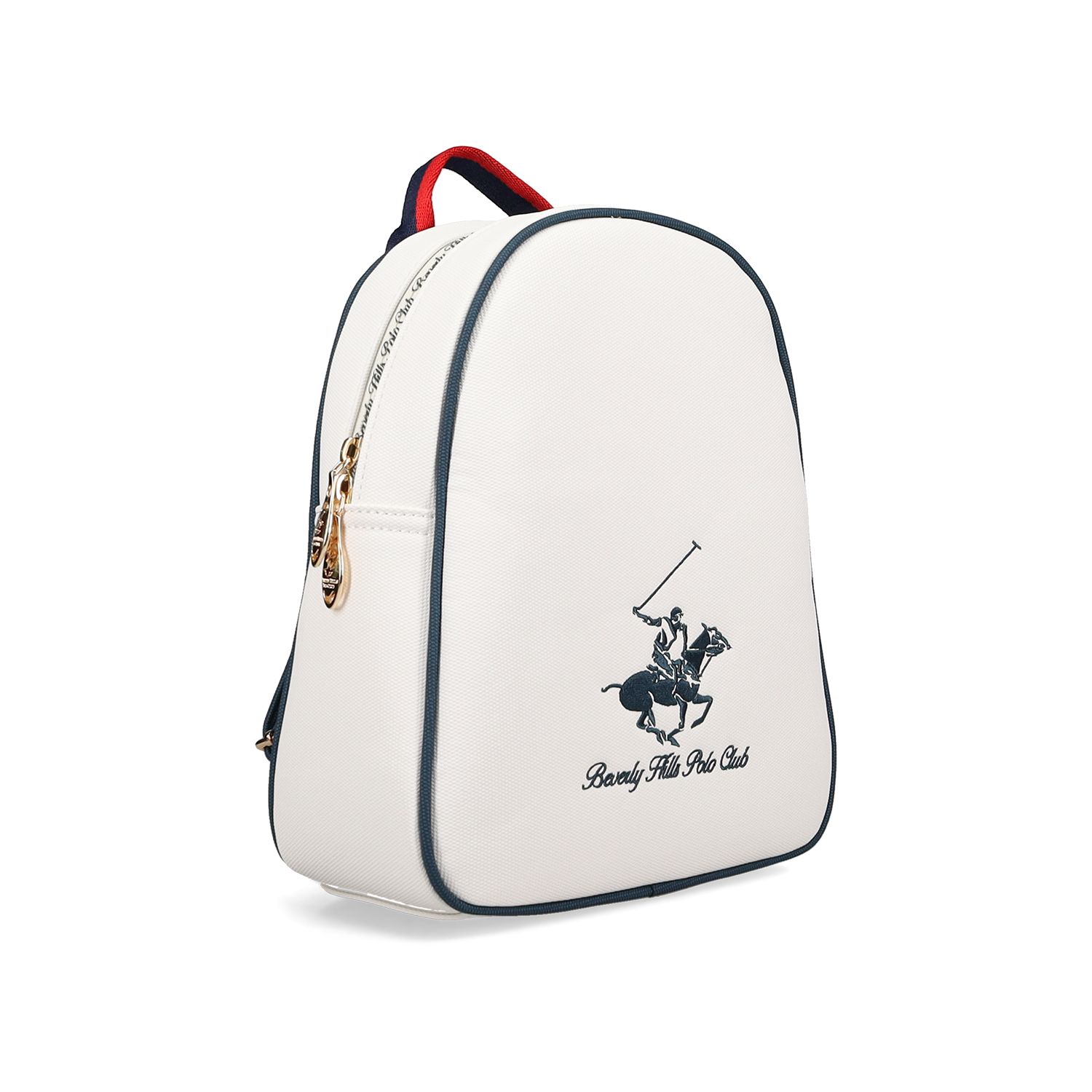 Λευκό backpack φωτογραφία