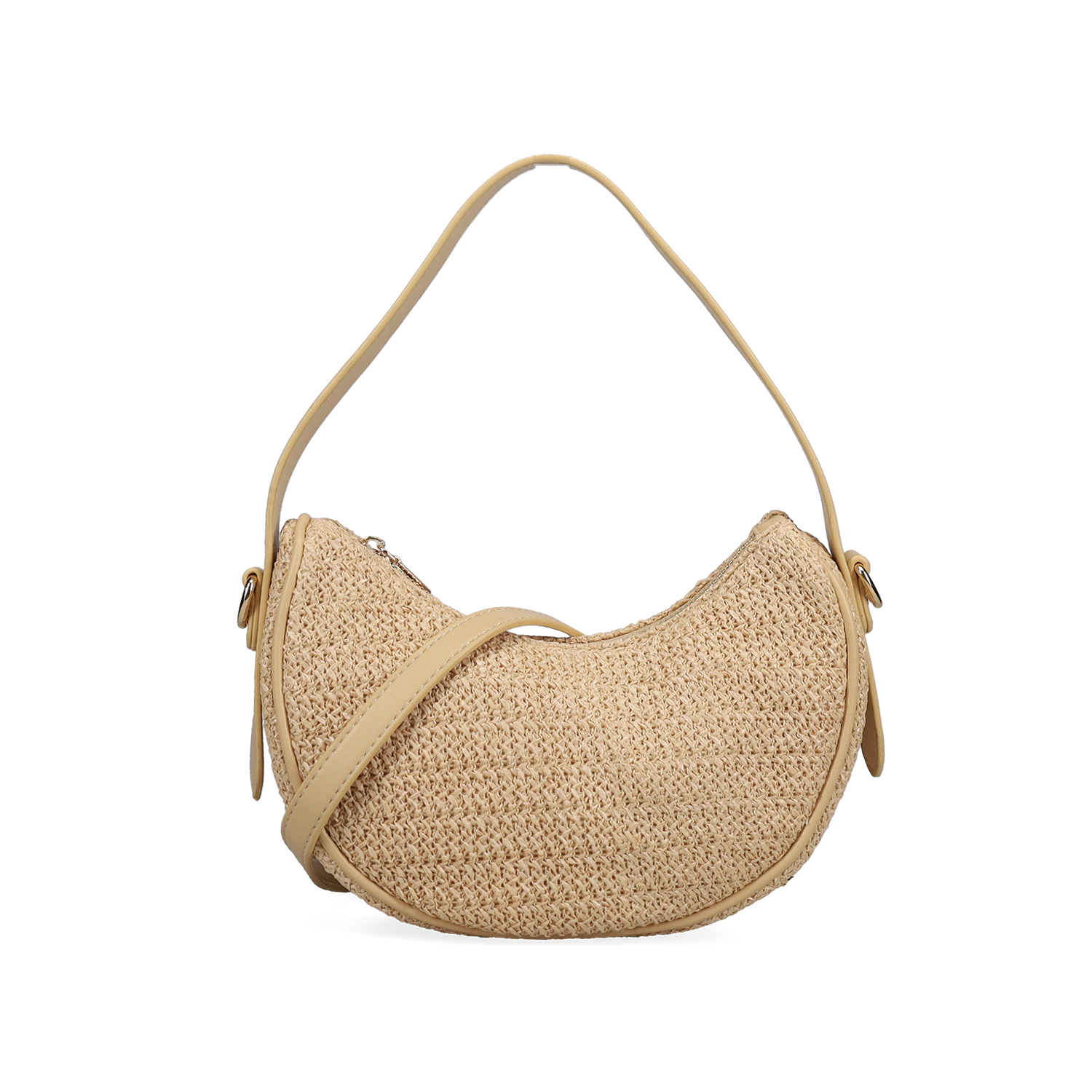 Μπεζ τσάντα ώμου