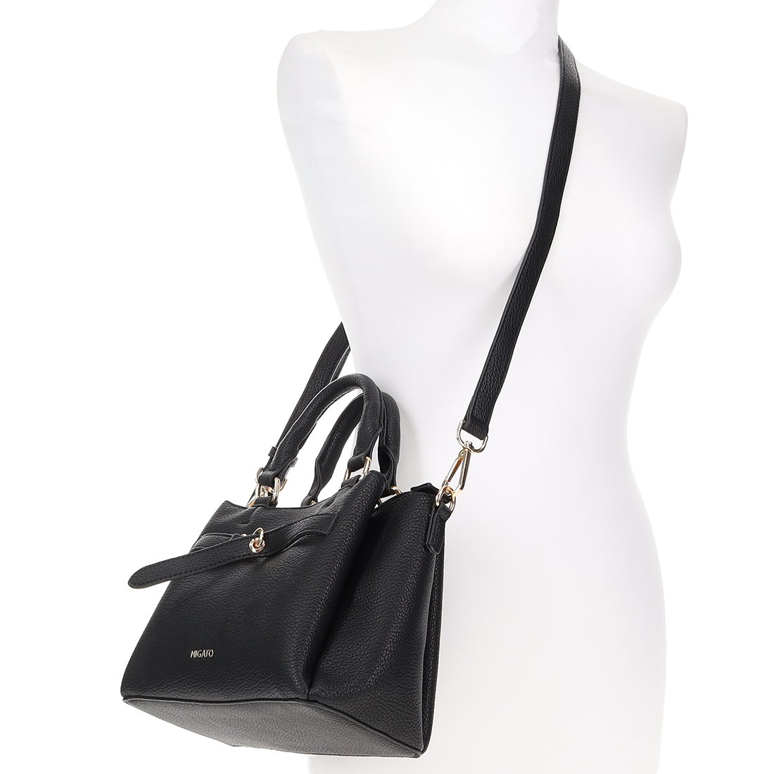 Μαύρη τσάντα χειρός φωτογραφία