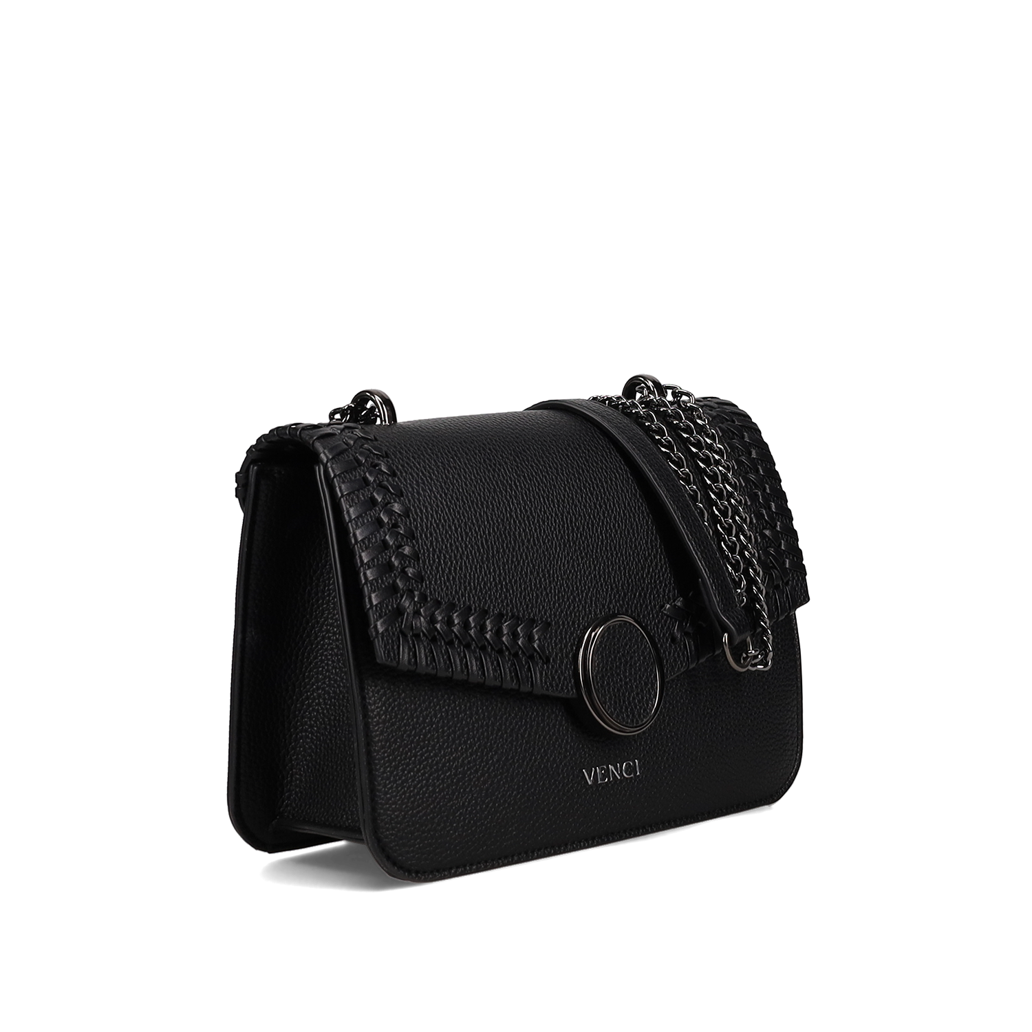 Μαύρη τσάντα ώμου φωτογραφία