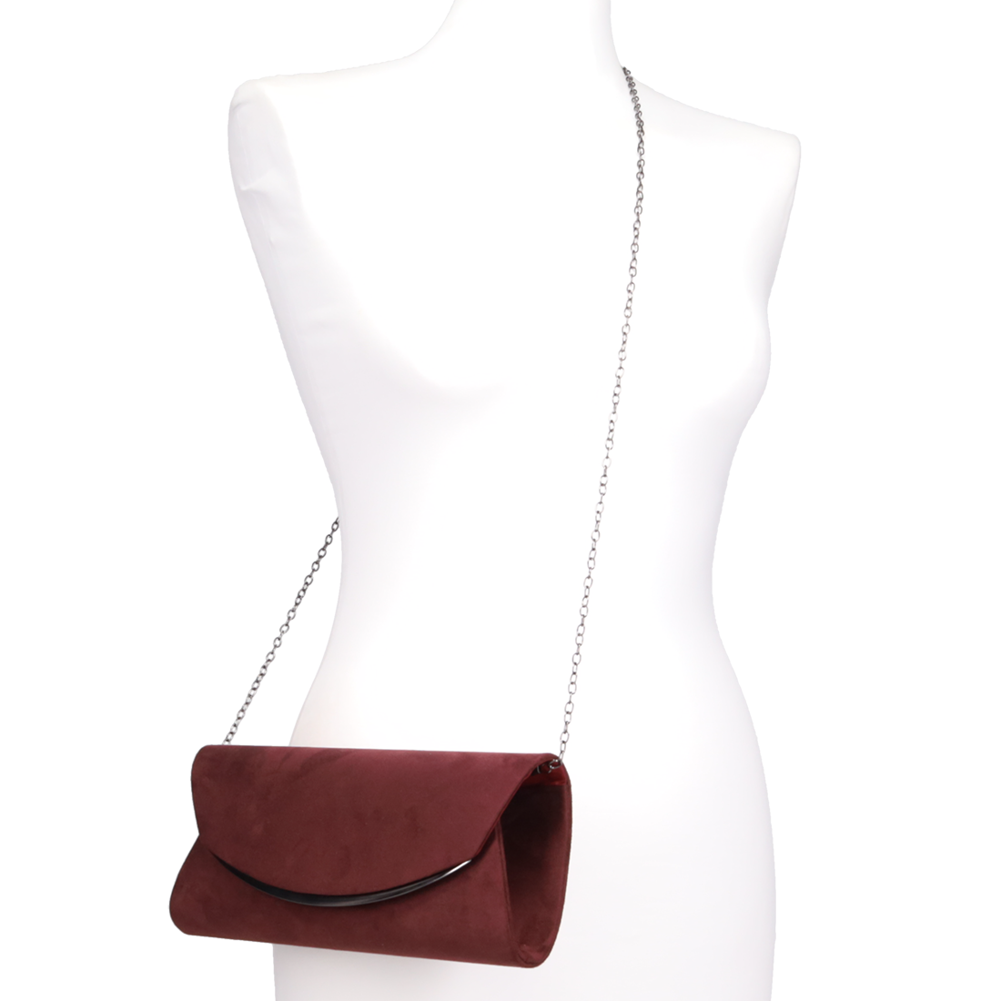 Μπορντώ τσαντάκι φάκελος φωτογραφία