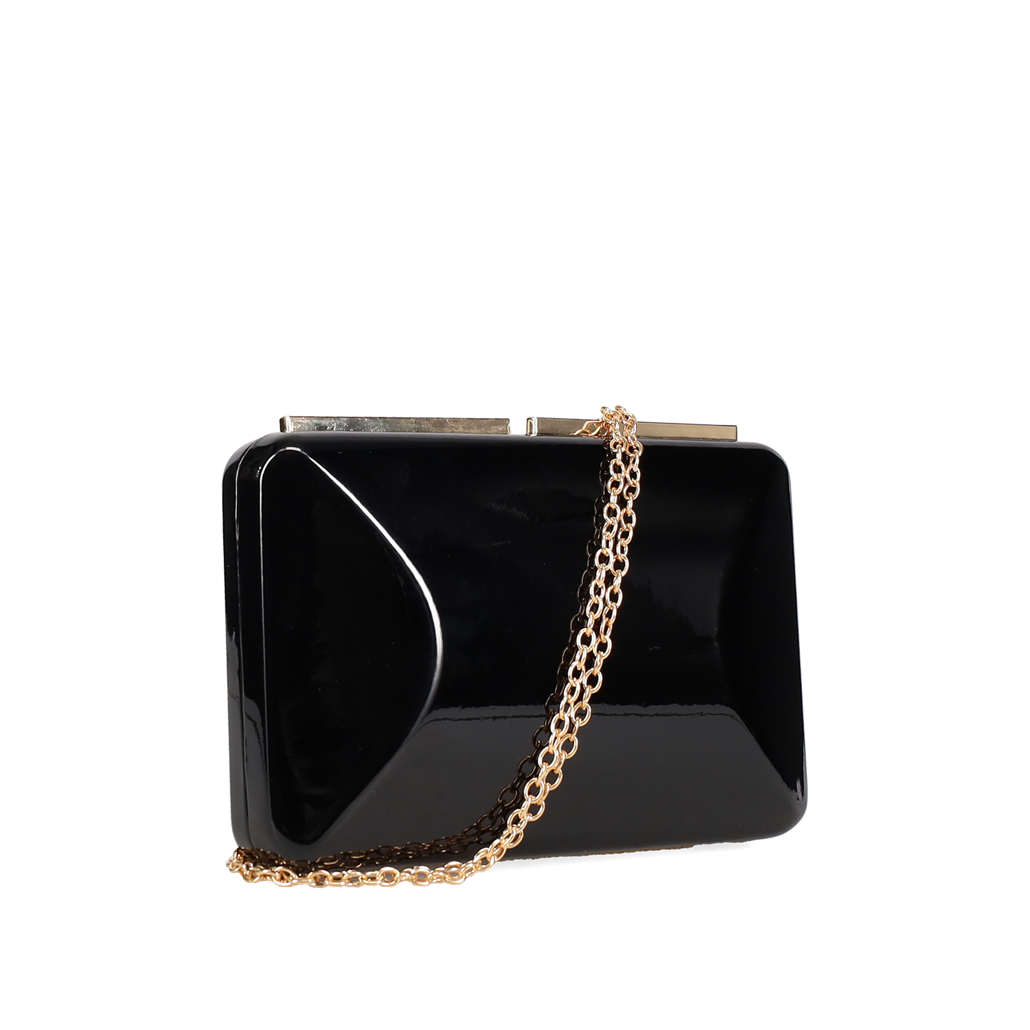 Μαύρο clutch τσαντάκι φωτογραφία