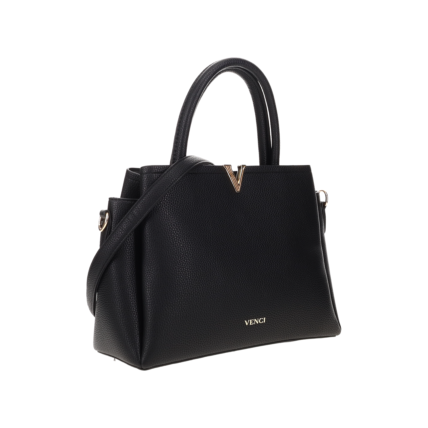 Μαύρη τσάντα χειρός φωτογραφία