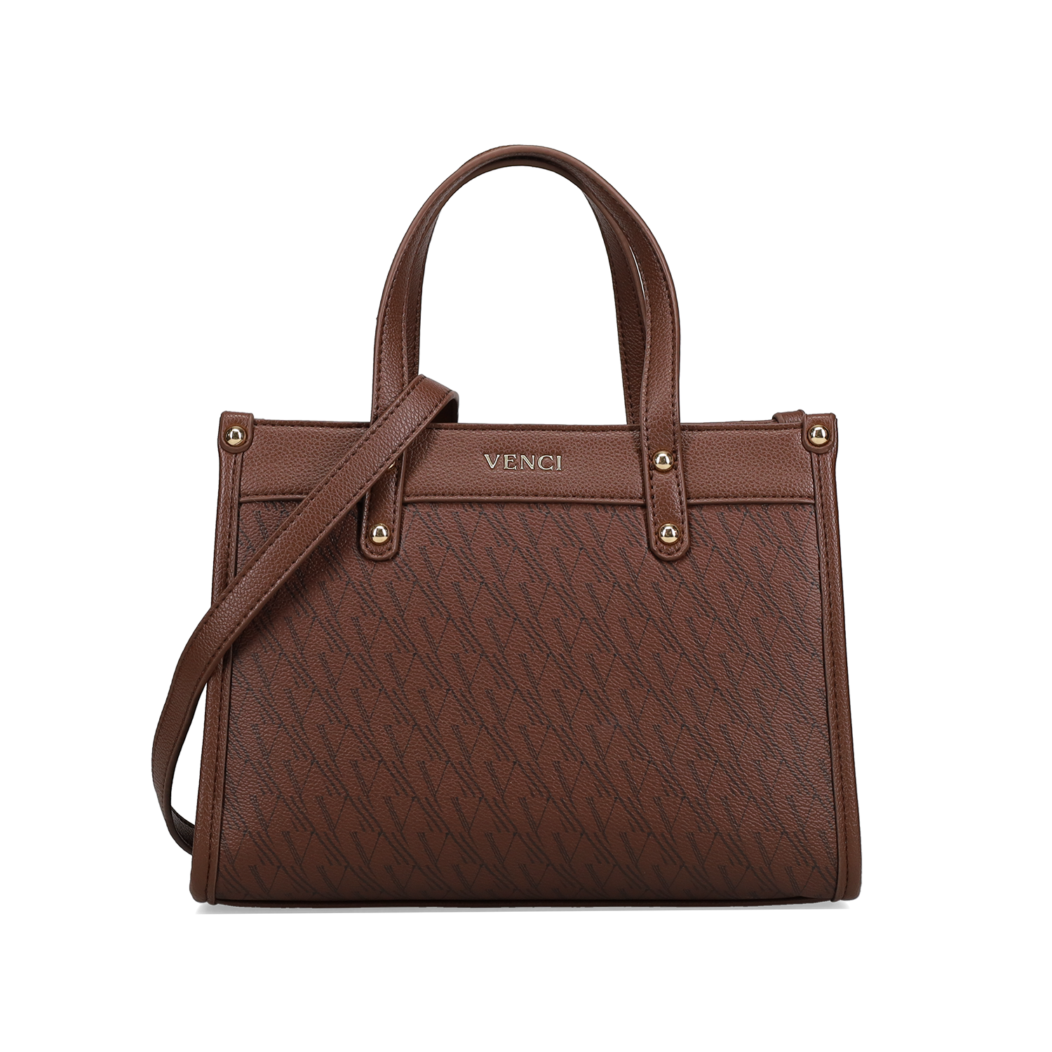 Καφέ τσάντα χειρός