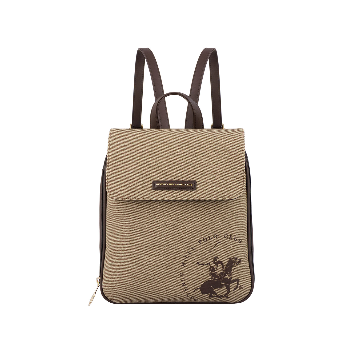 BEVERLY HILLS POLO CLUB Καφέ backpack