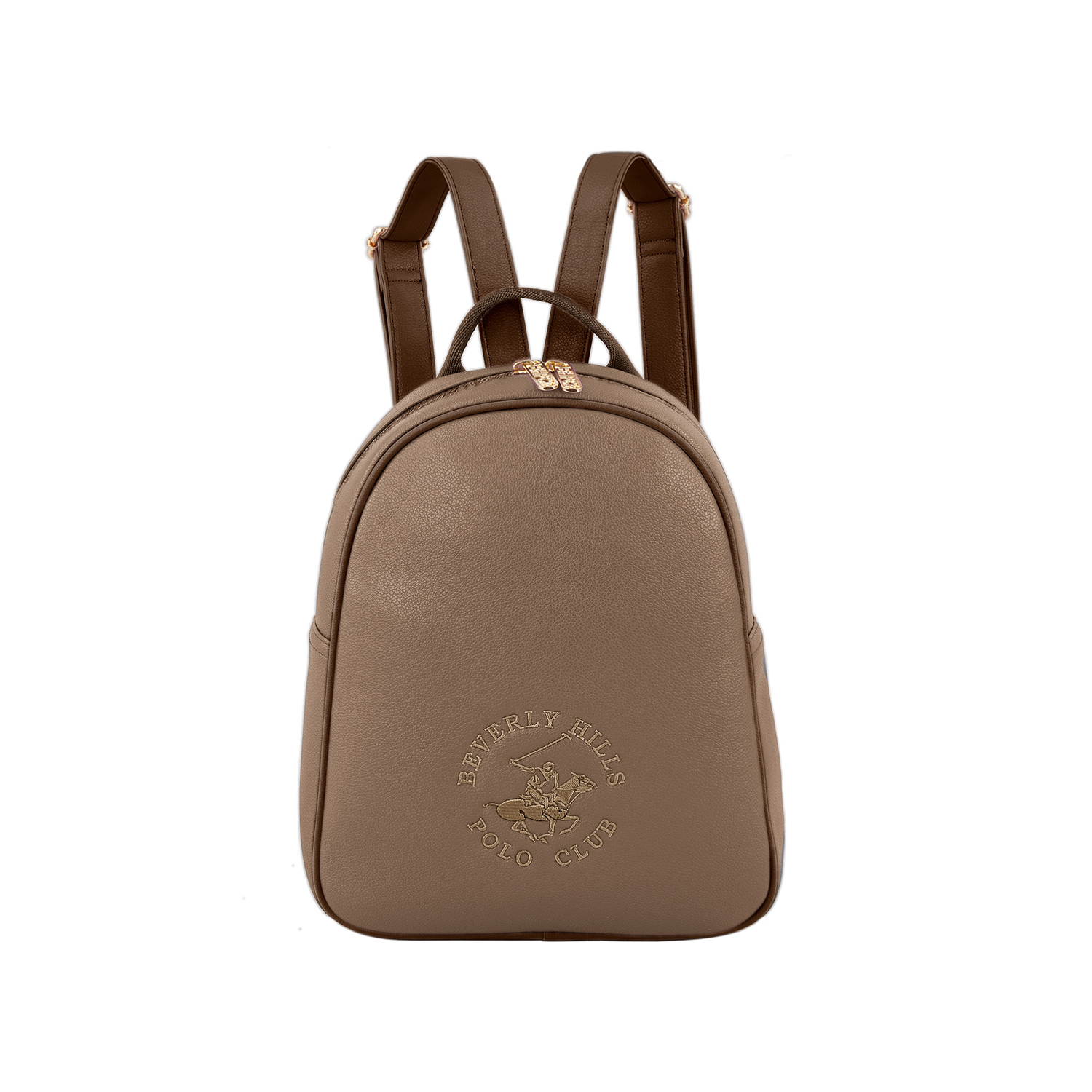 BEVERLY HILLS POLO CLUB Taupe backpack