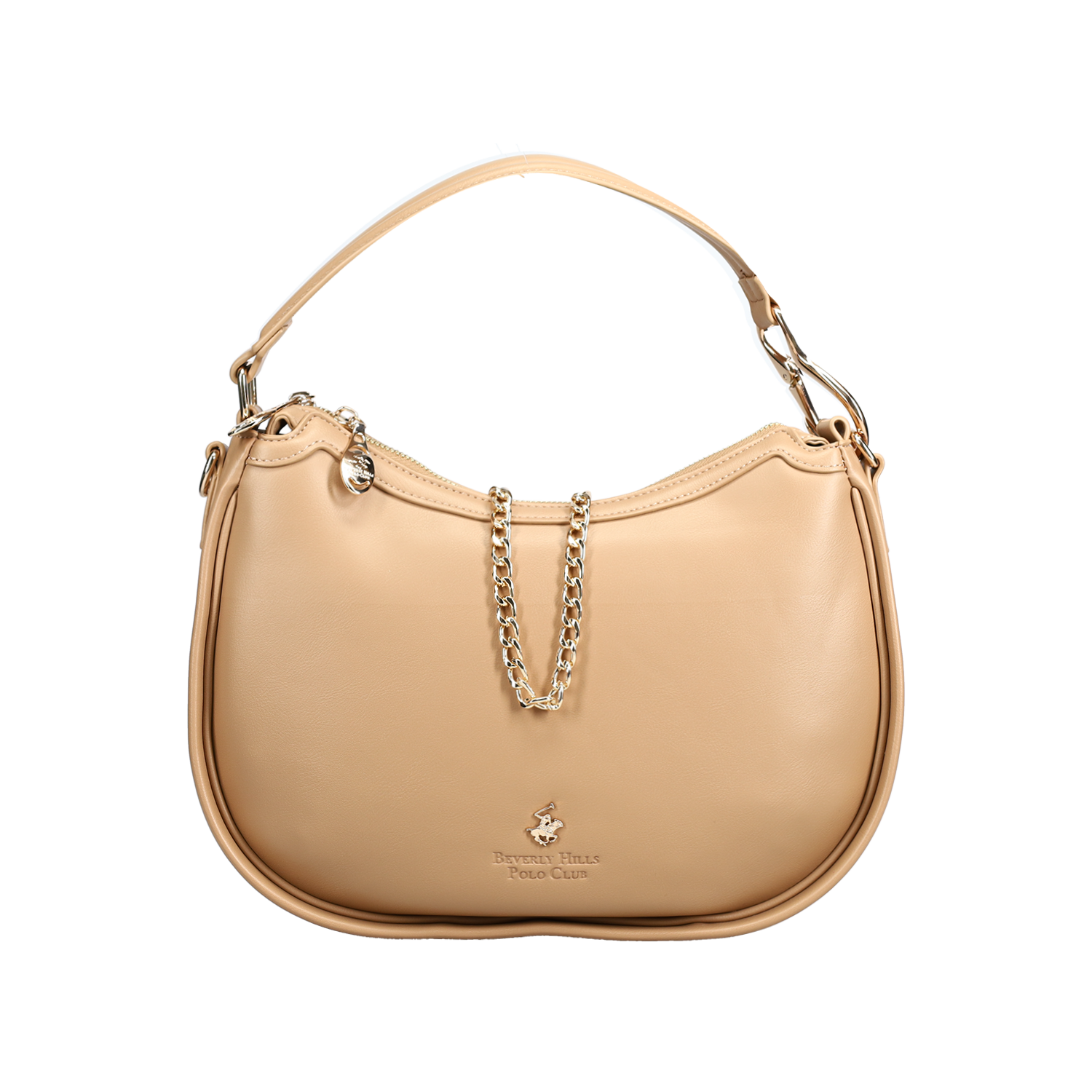 Μπεζ τσάντα ώμου