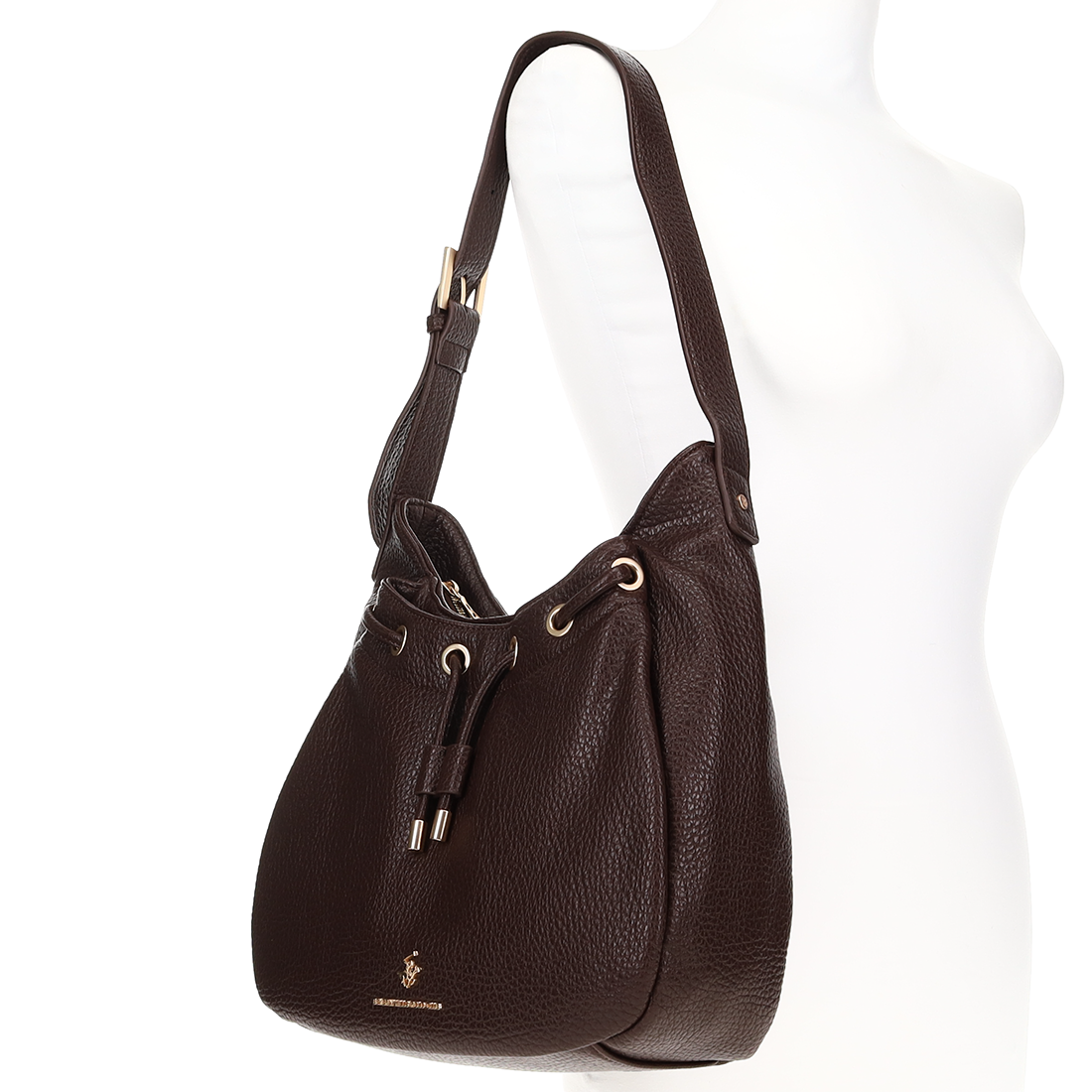 Καφέ τσάντα ώμου φωτογραφία