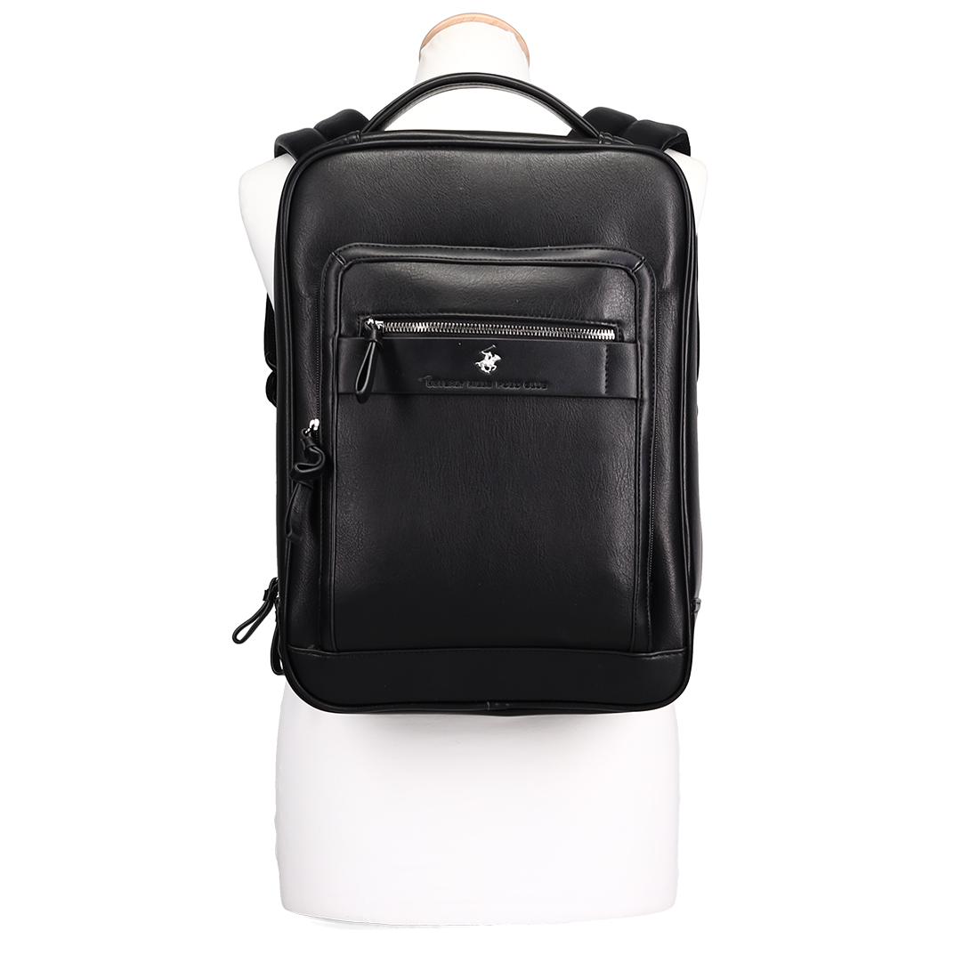 Μαύρο ανδρικό backpack φωτογραφία