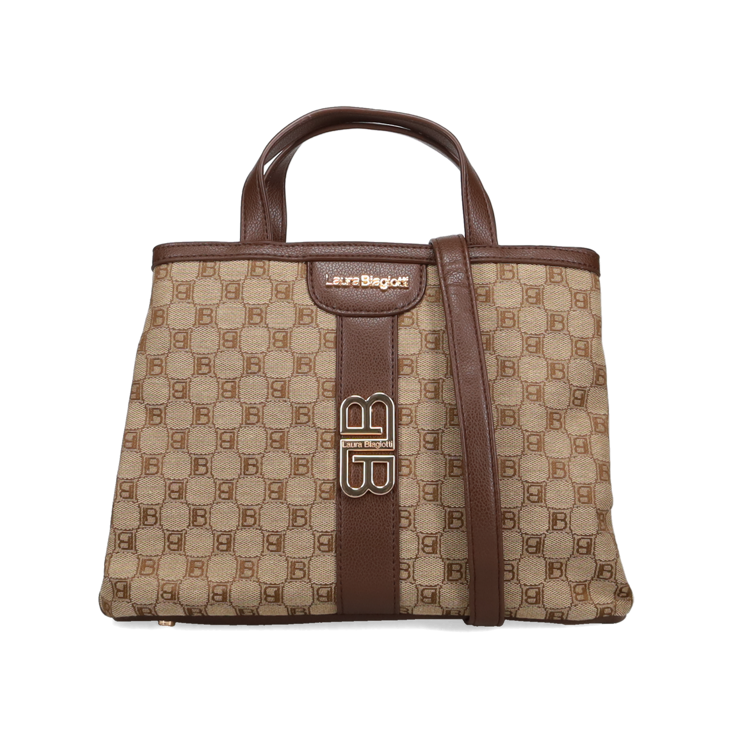 Καφέ τσάντα χειρός