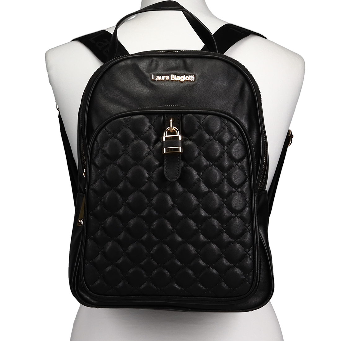 Μαύρο backpack φωτογραφία