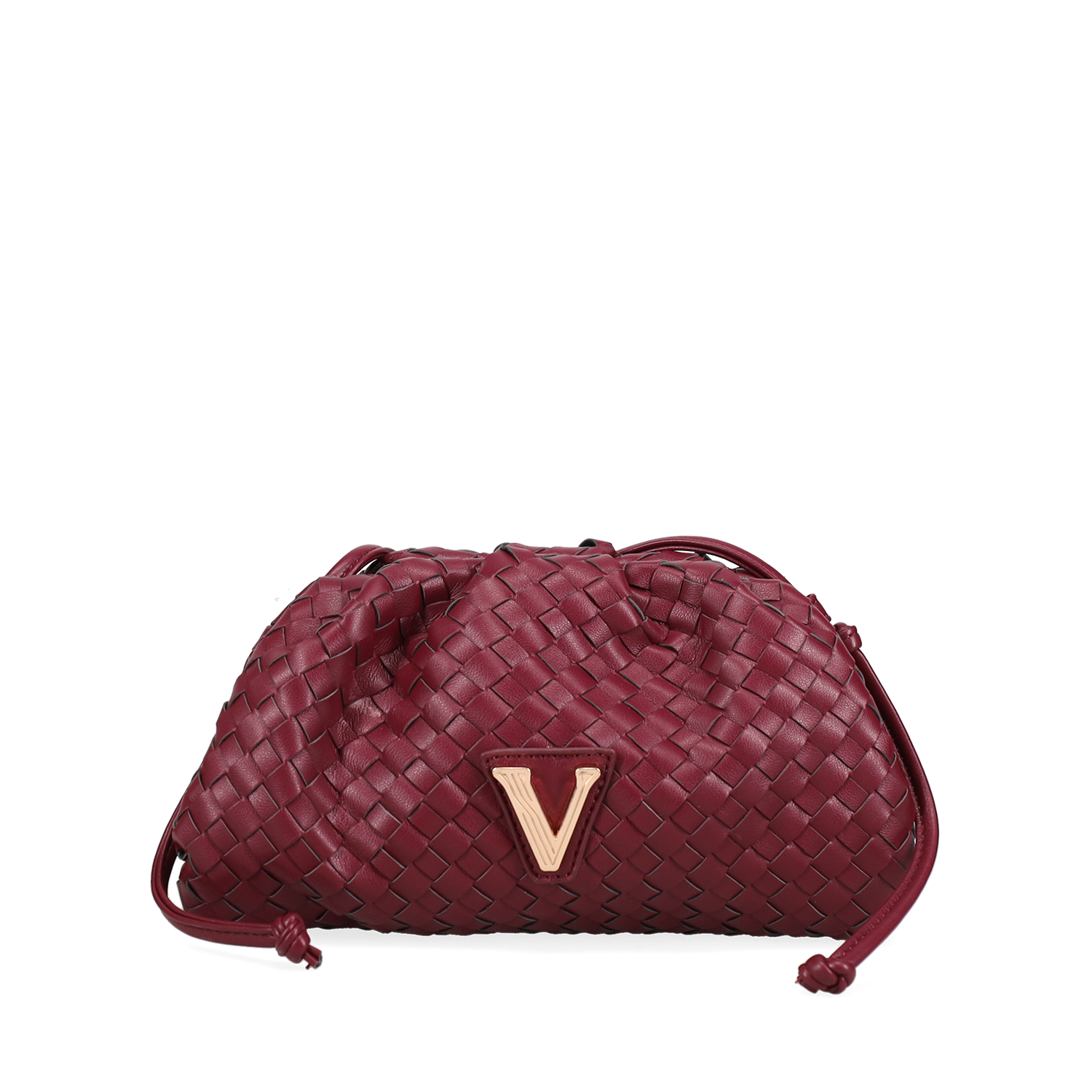 VENCI Μπορντώ clutch τσαντάκι