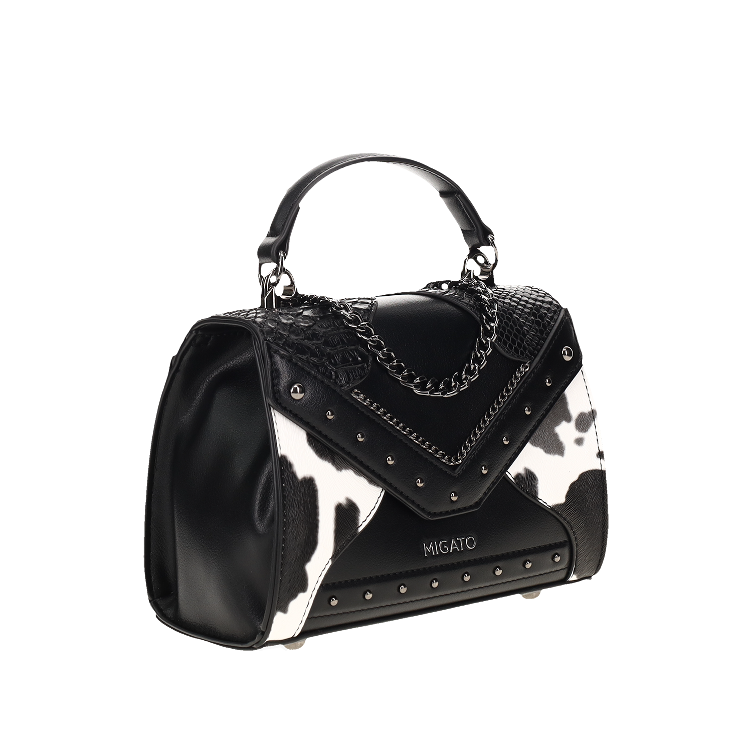 Μαύρη τσάντα χειρός φωτογραφία