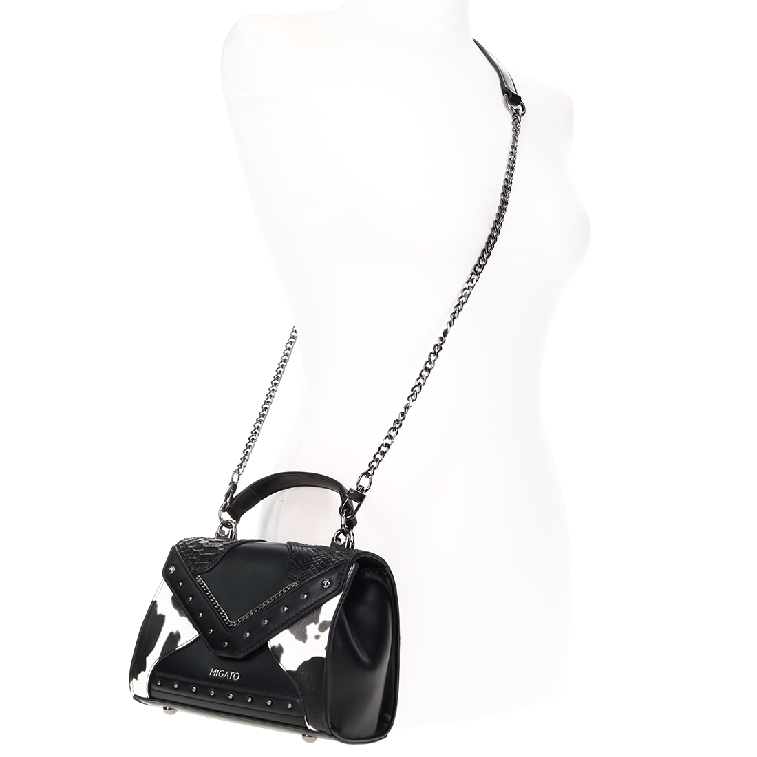 Μαύρη τσάντα χειρός φωτογραφία