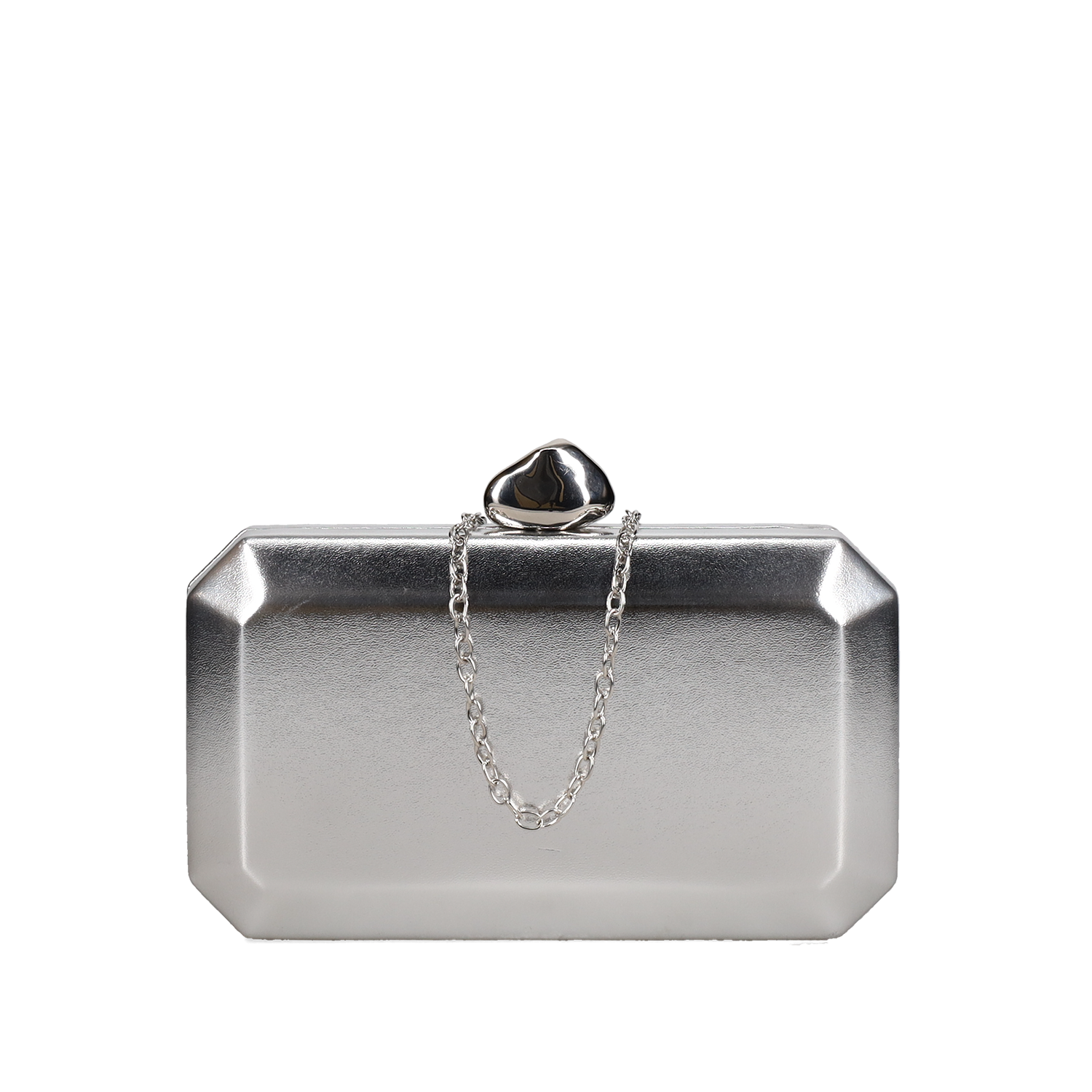 Migato Ασημί clutch τσαντάκι