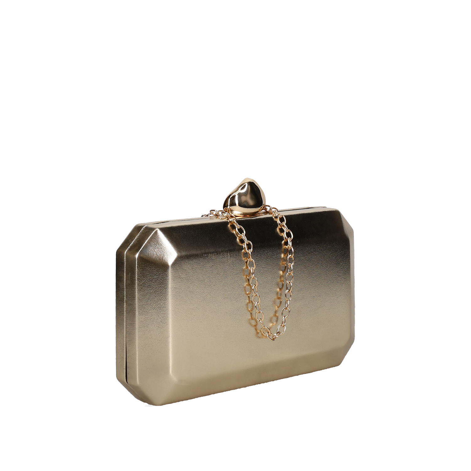 Χρυσό clutch τσαντάκι