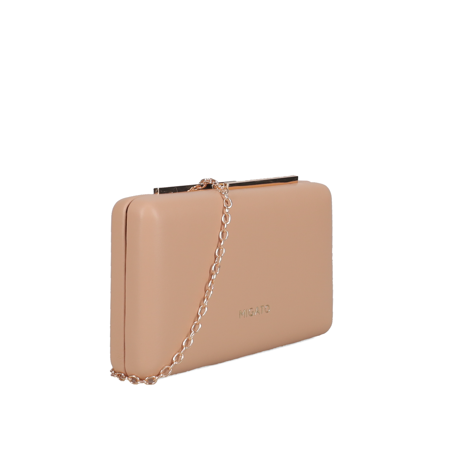 Μπεζ clutch τσαντάκι
