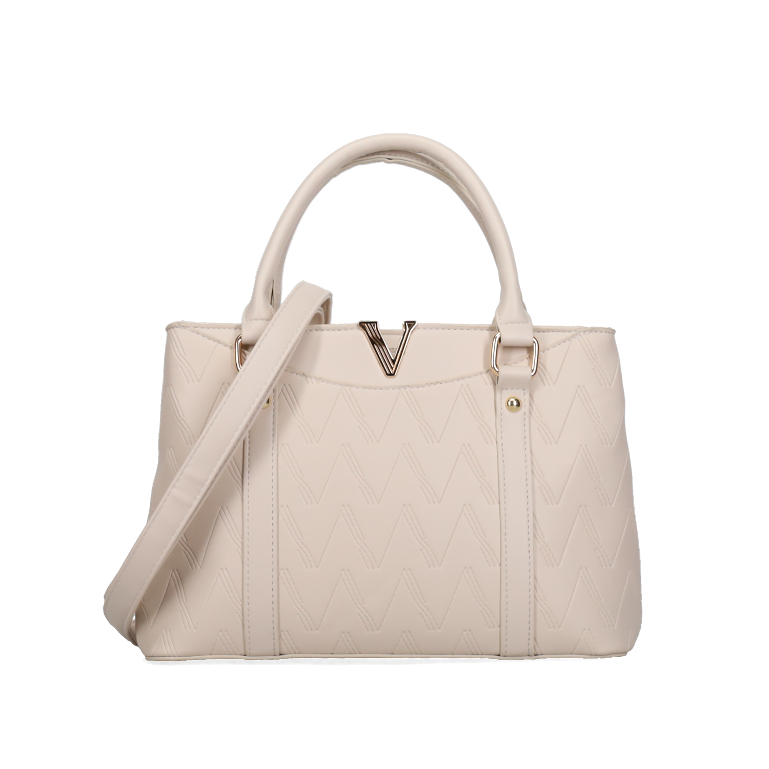 VENCI Μπεζ τσάντα χειρός