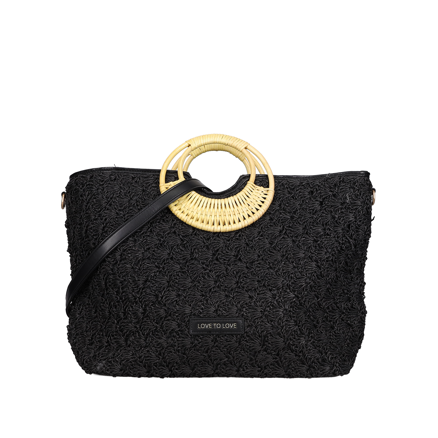 Μαύρη τσάντα χειρός